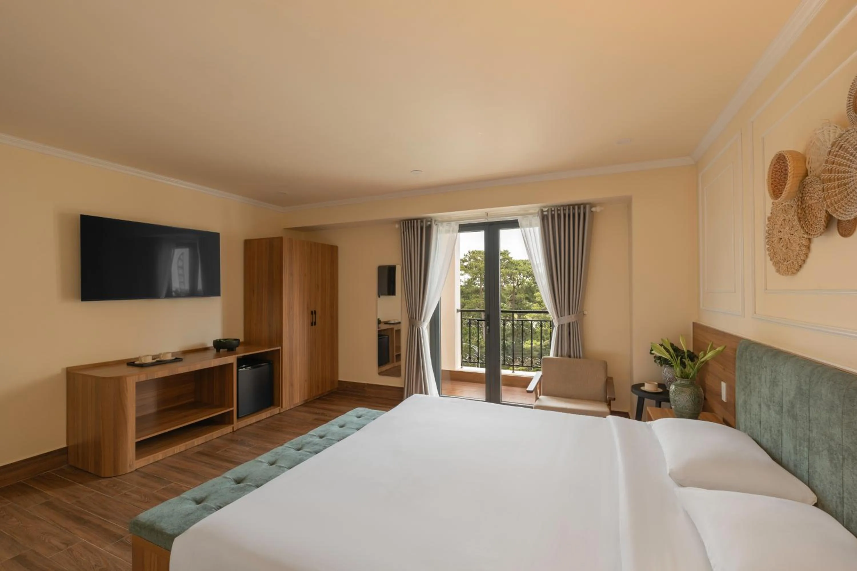 Photo of the whole room, Bed in Lumina Hotel Da Lat Central