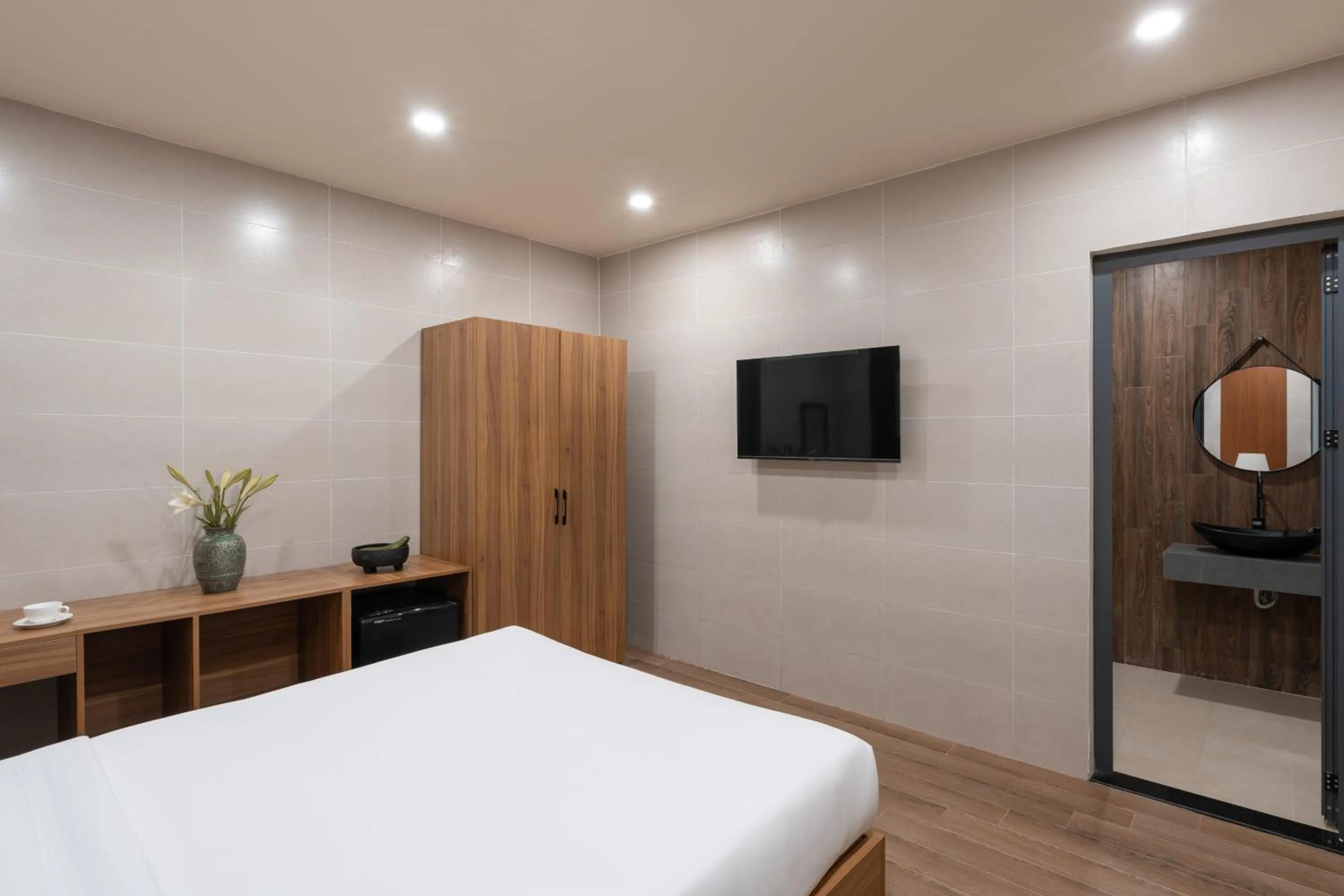 Photo of the whole room, Bed in Lumina Hotel Da Lat Central