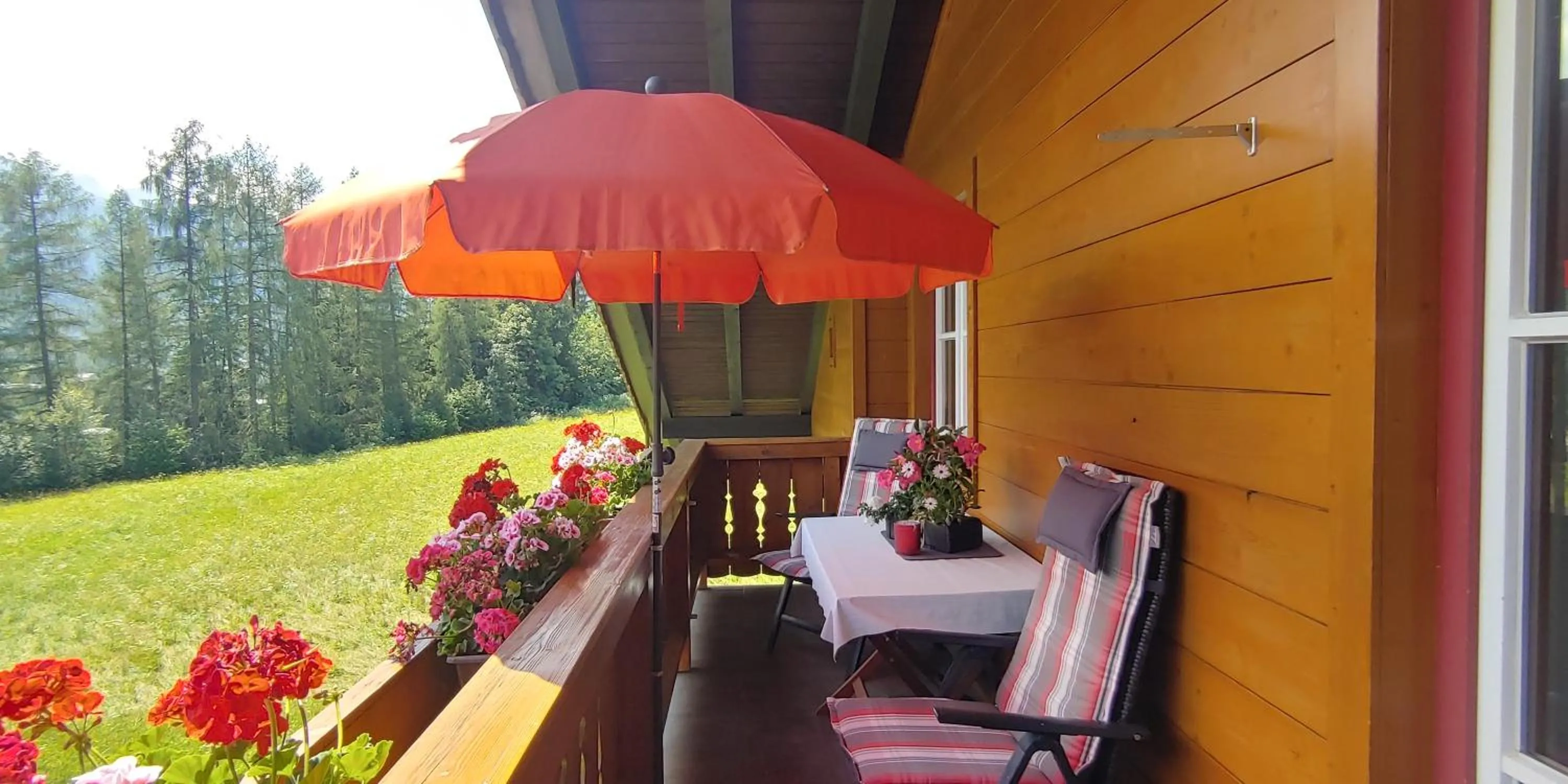 Balcony/Terrace in Ferienwohnungen Andrea