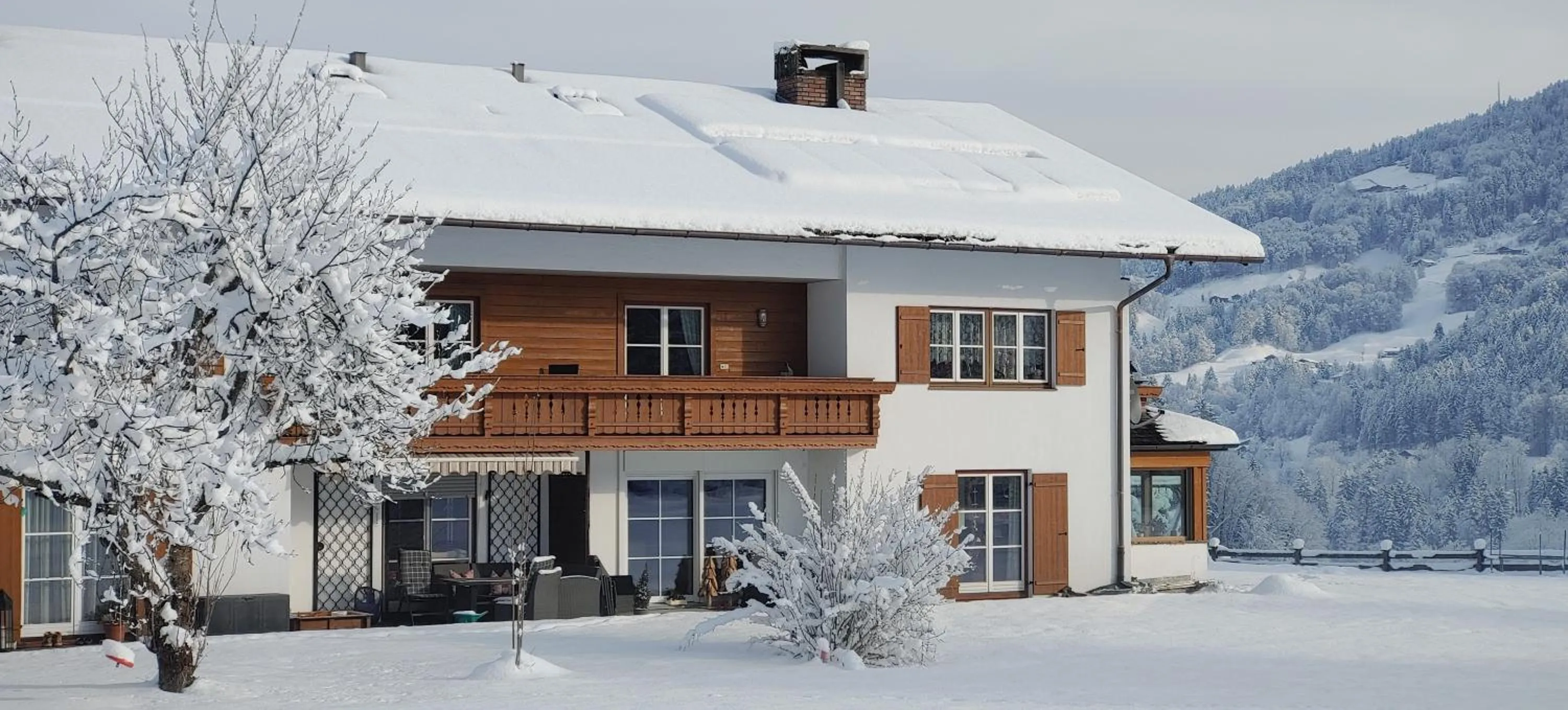 Property building in Ferienwohnungen Andrea