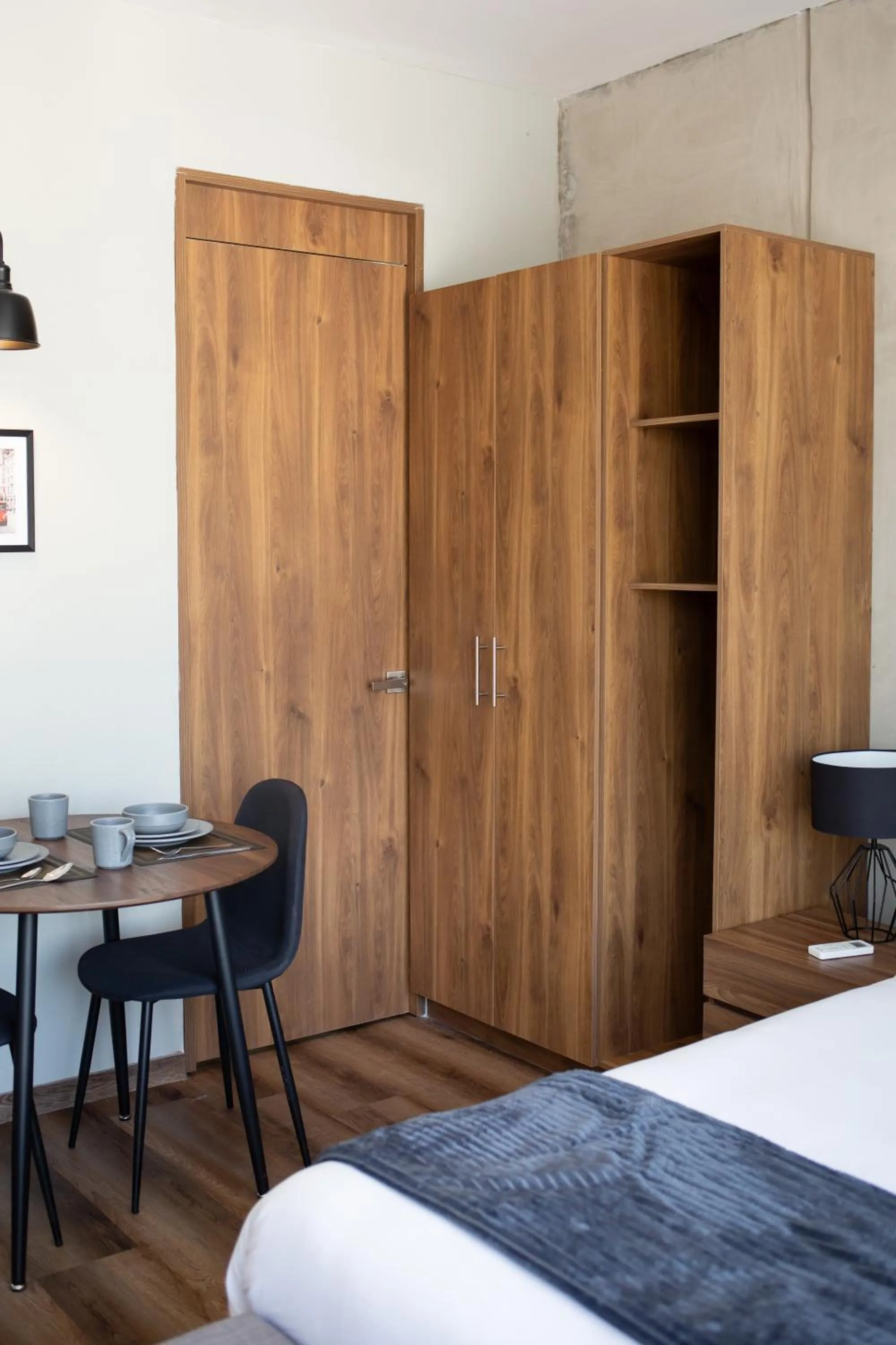 Bed in Suites del Carmen Consulado