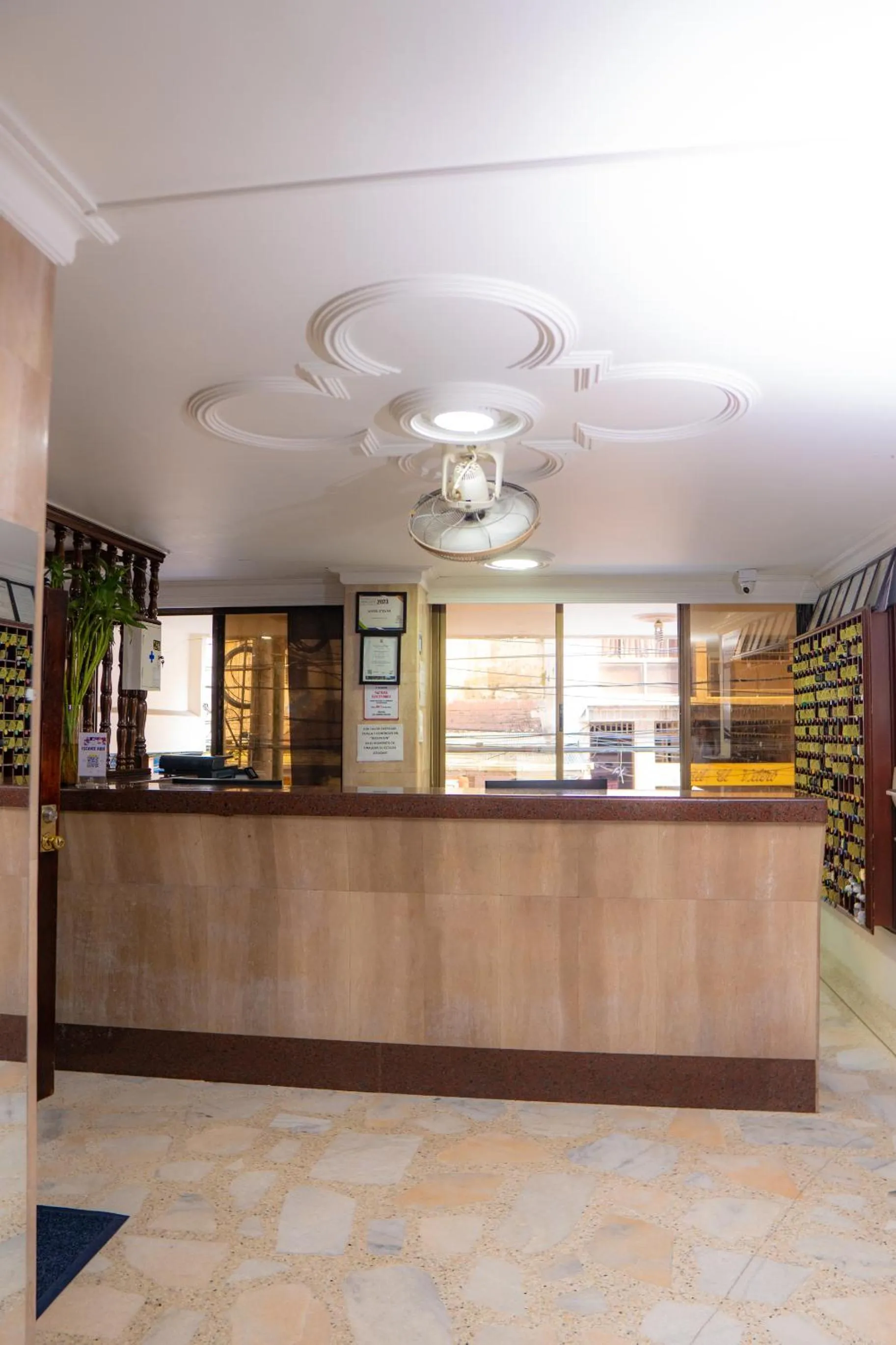 Lobby or reception in Hotel Steven