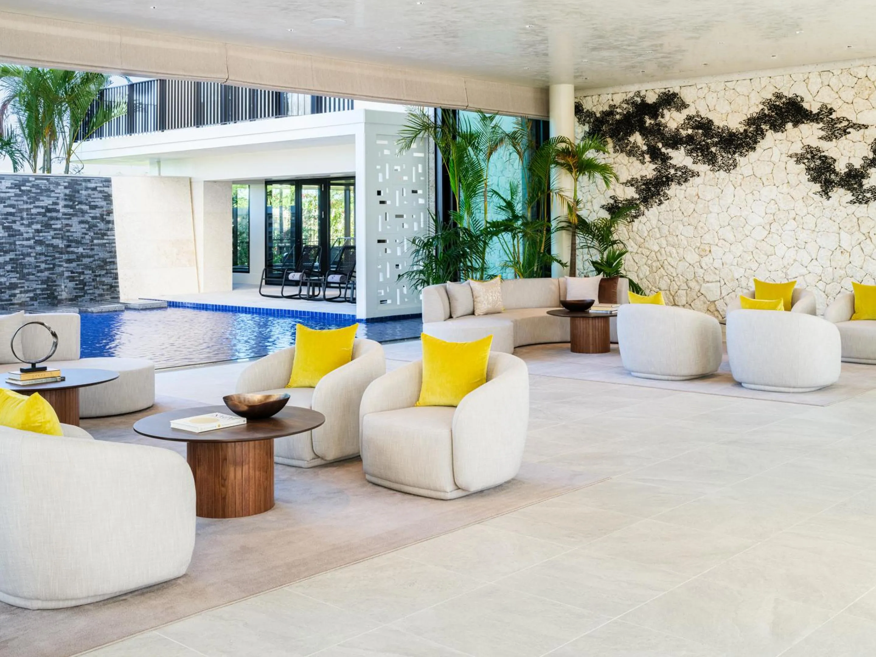 Seating area in seven x seven ISHIGAKI