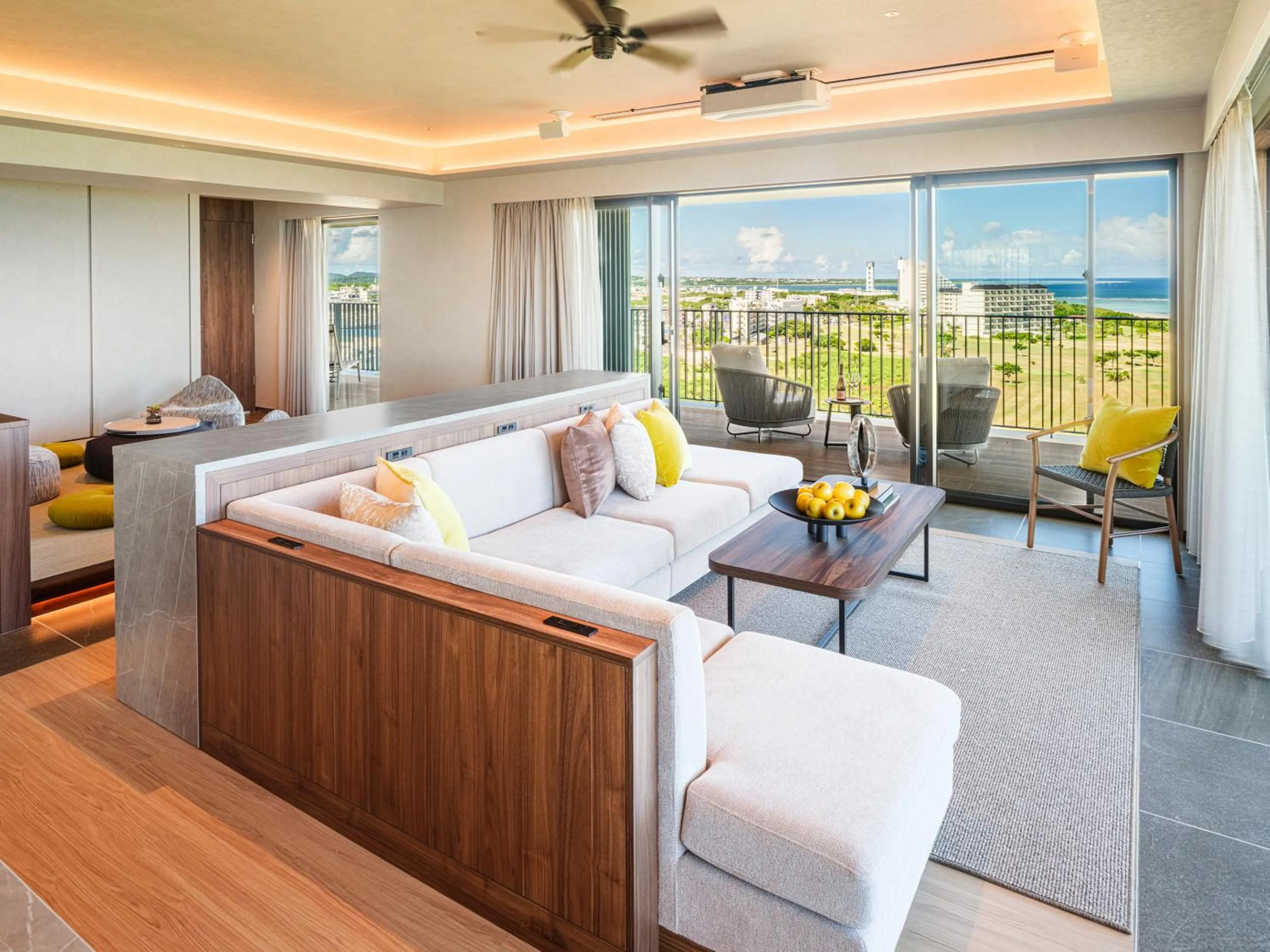 Balcony/Terrace, Bed in seven x seven ISHIGAKI