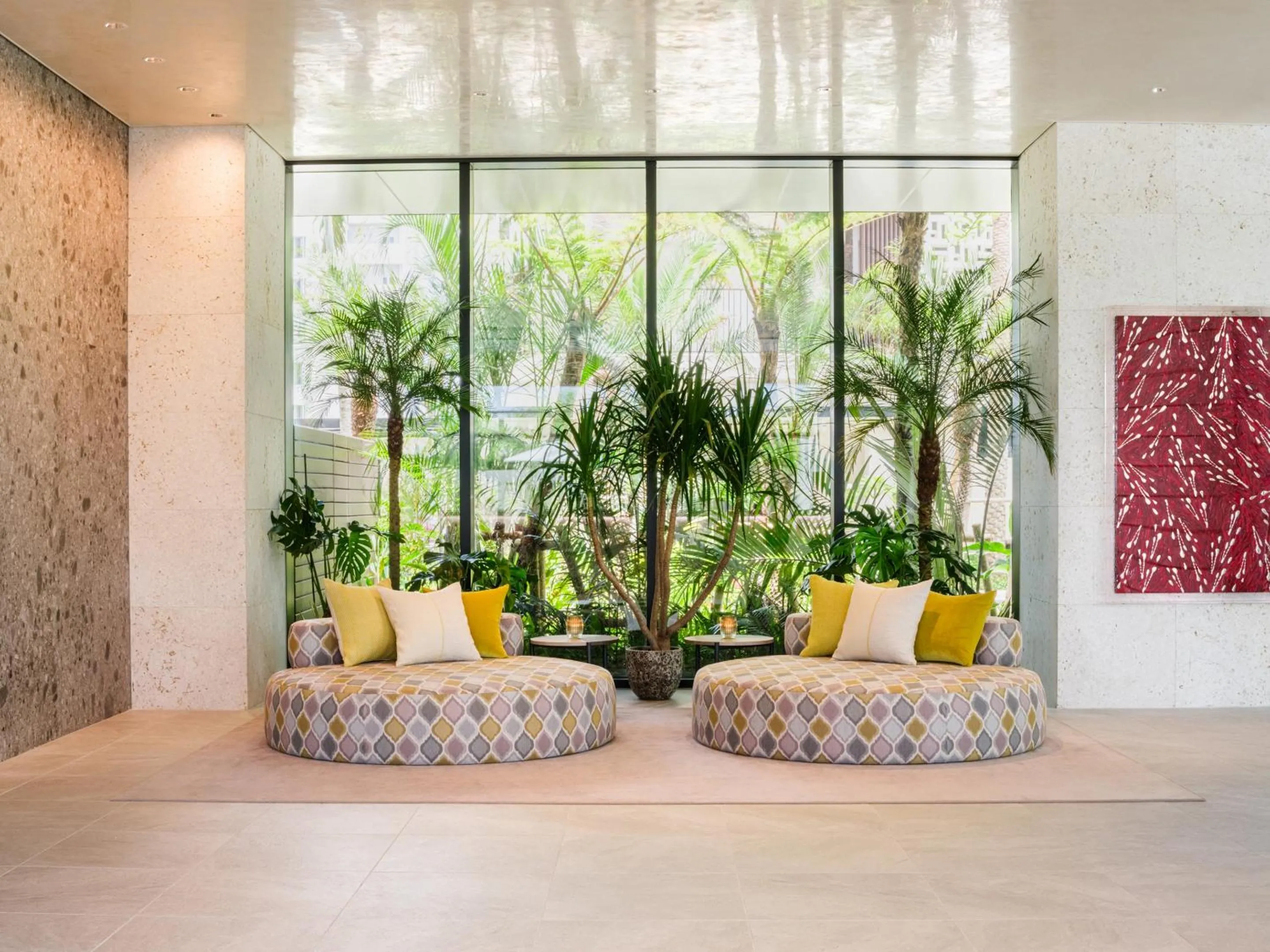 Seating area in seven x seven ISHIGAKI