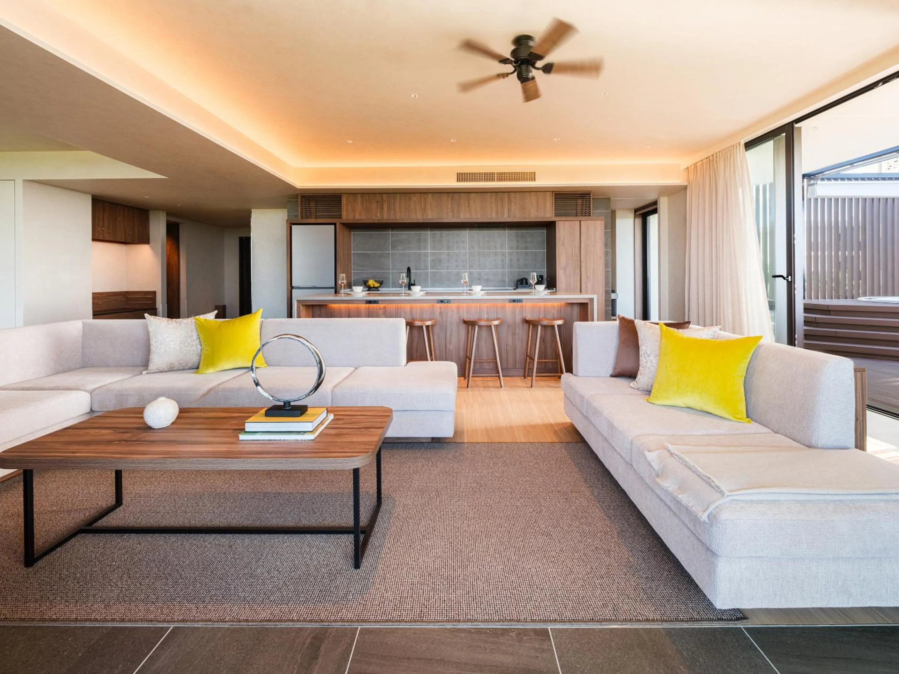 Living room in seven x seven ISHIGAKI