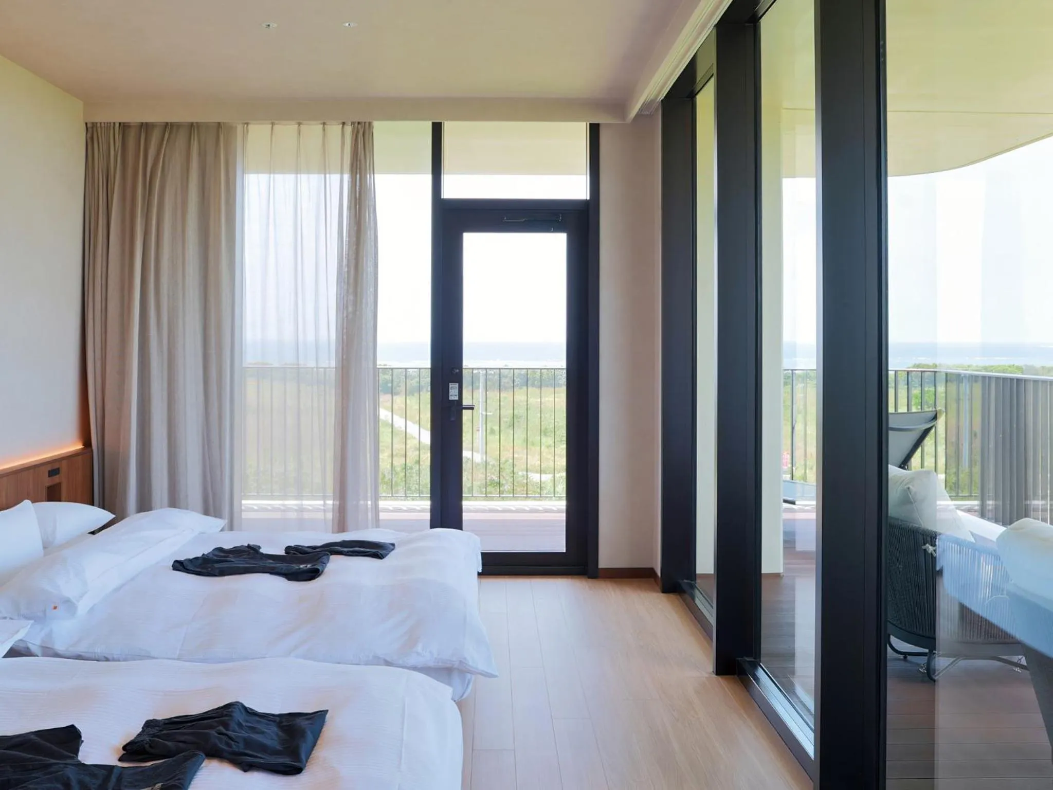 Bedroom, Bed in seven x seven ISHIGAKI