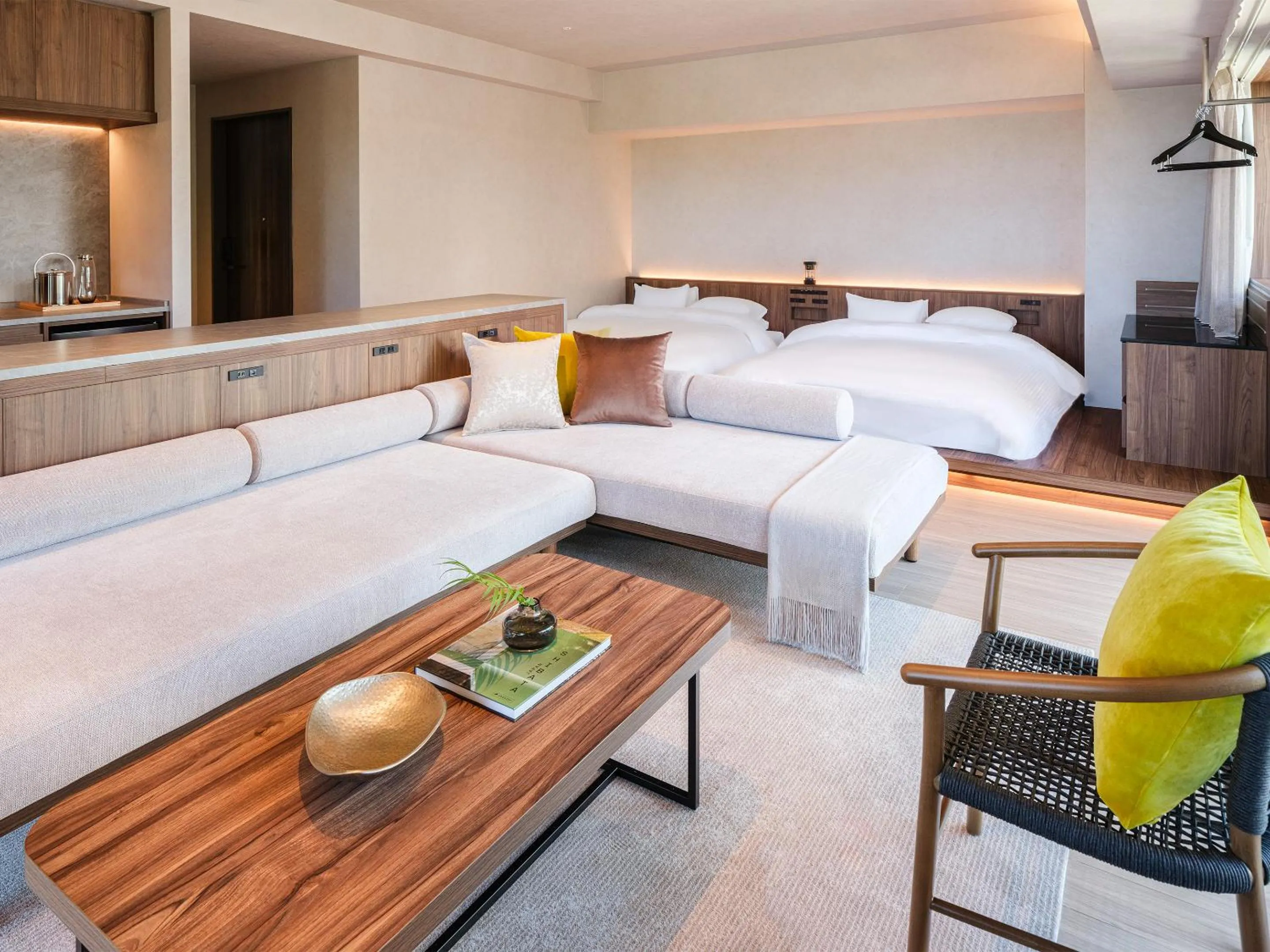 Photo of the whole room, Bed in seven x seven ISHIGAKI