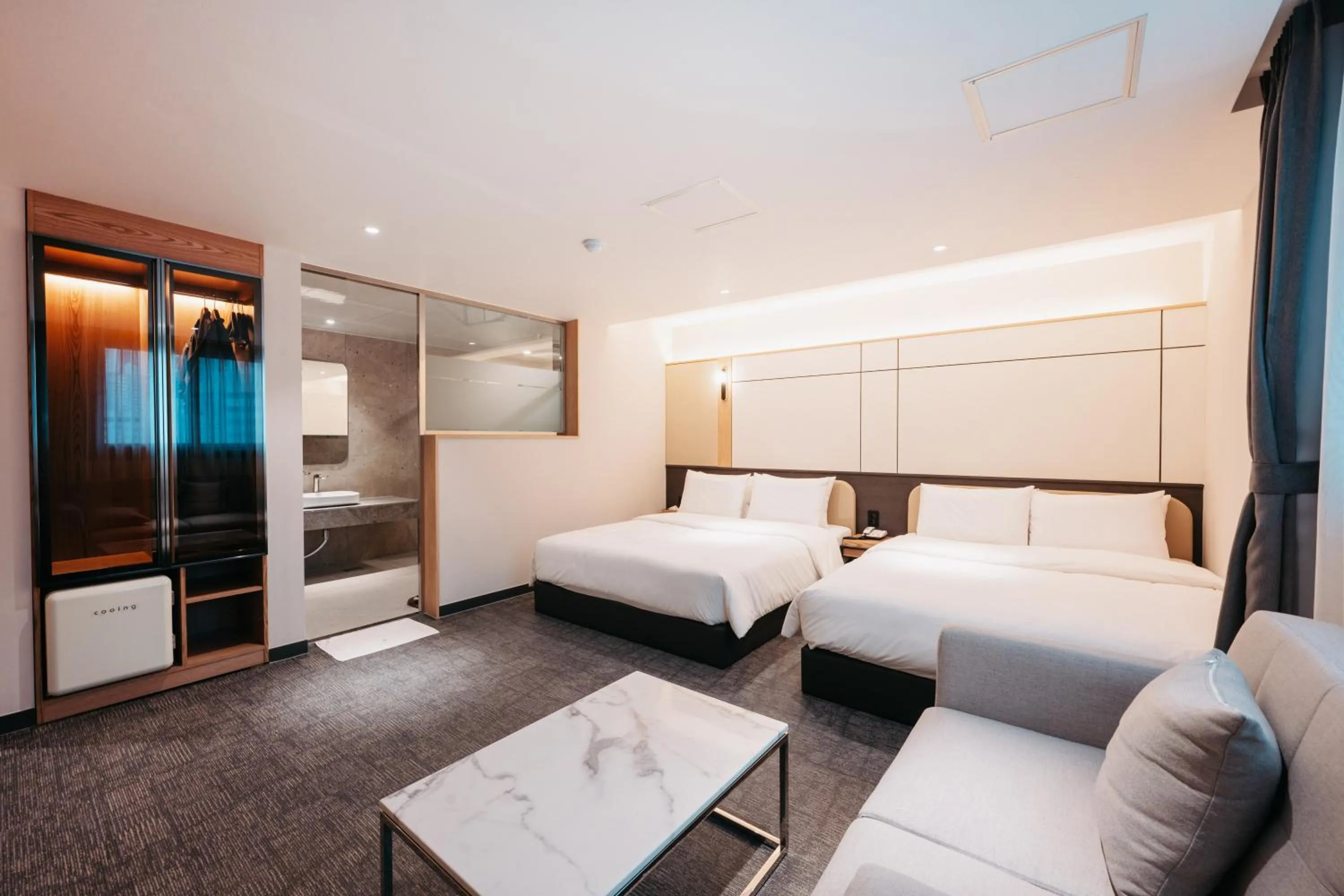 Bedroom, Bed in Cozy Tree Hotel Seomyeon