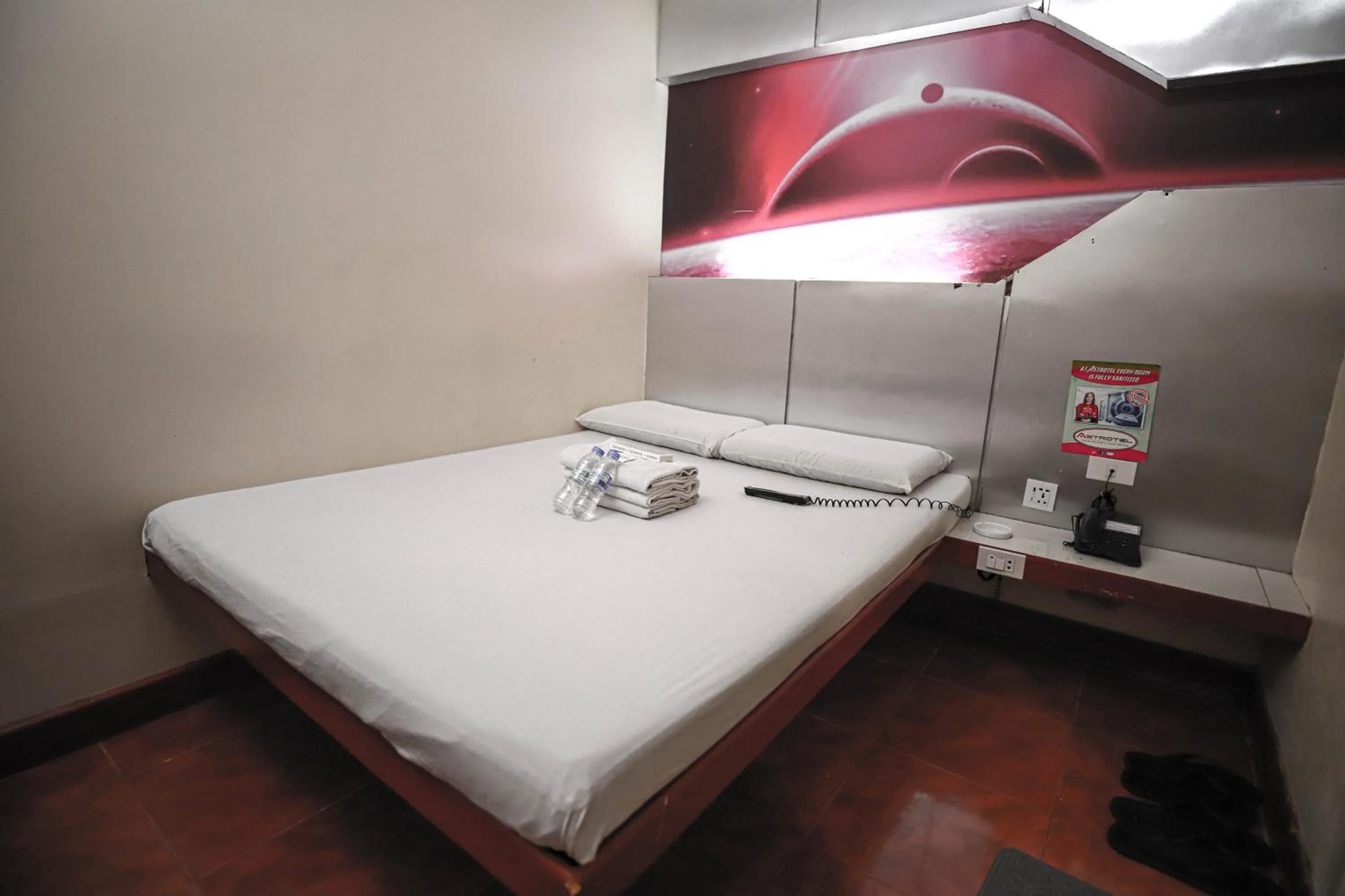 Bedroom, Bed in Astrotel Cubao