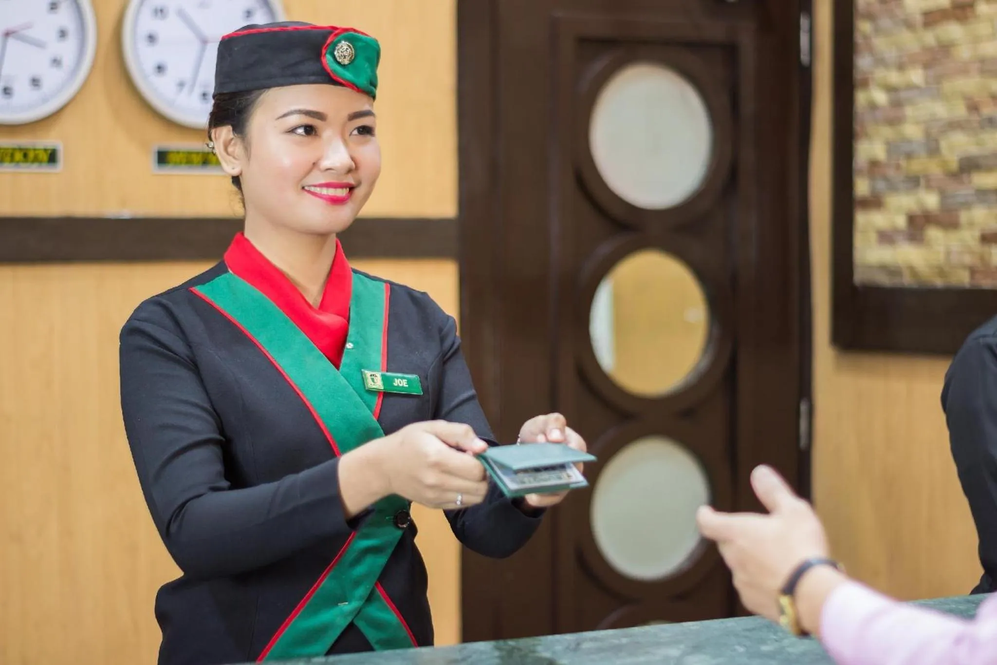 Lobby or reception in Eurotel Las Pinas