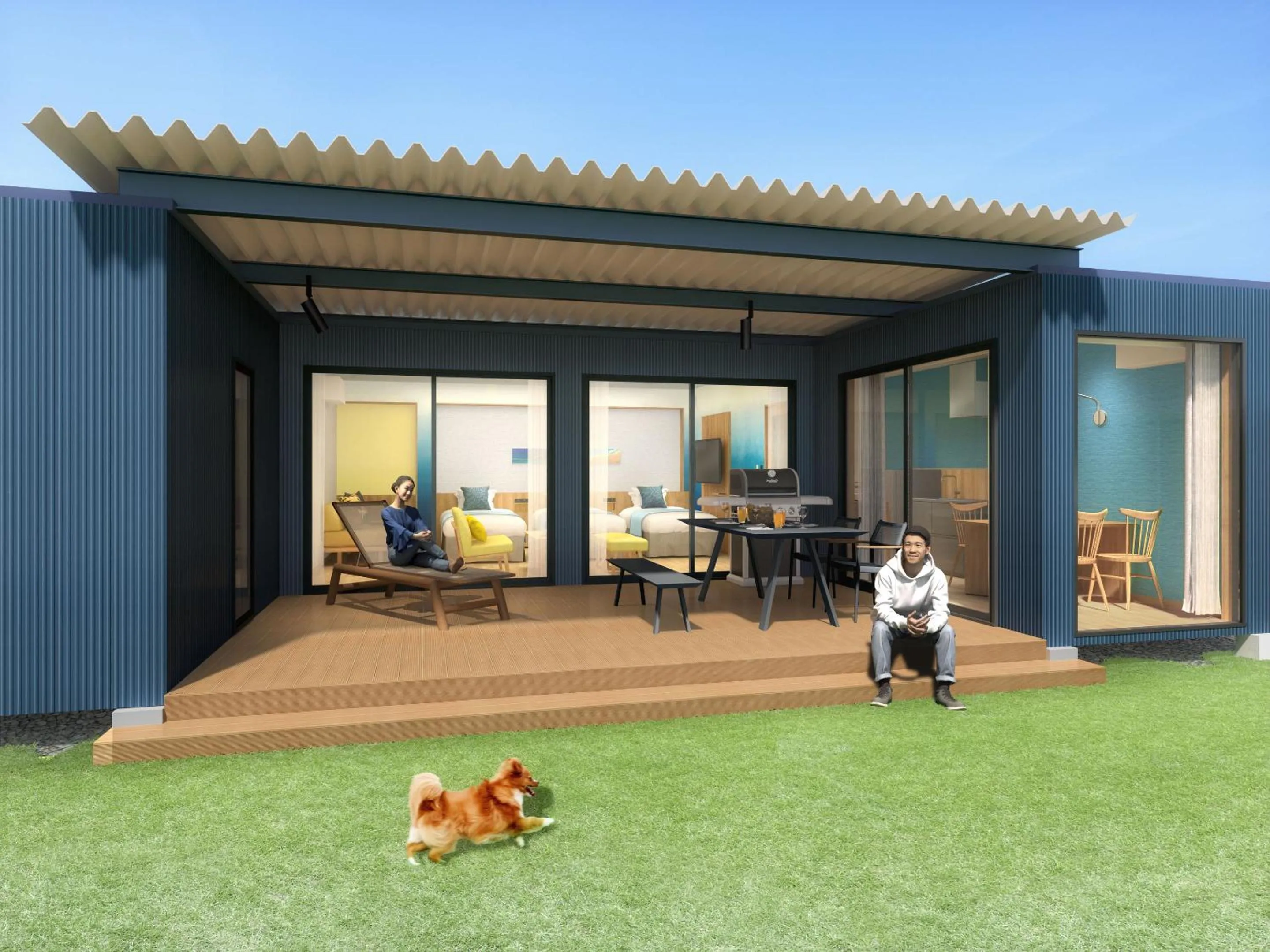 Photo of the whole room in Nanki Shirahama Wan Wan Paradise Hotel