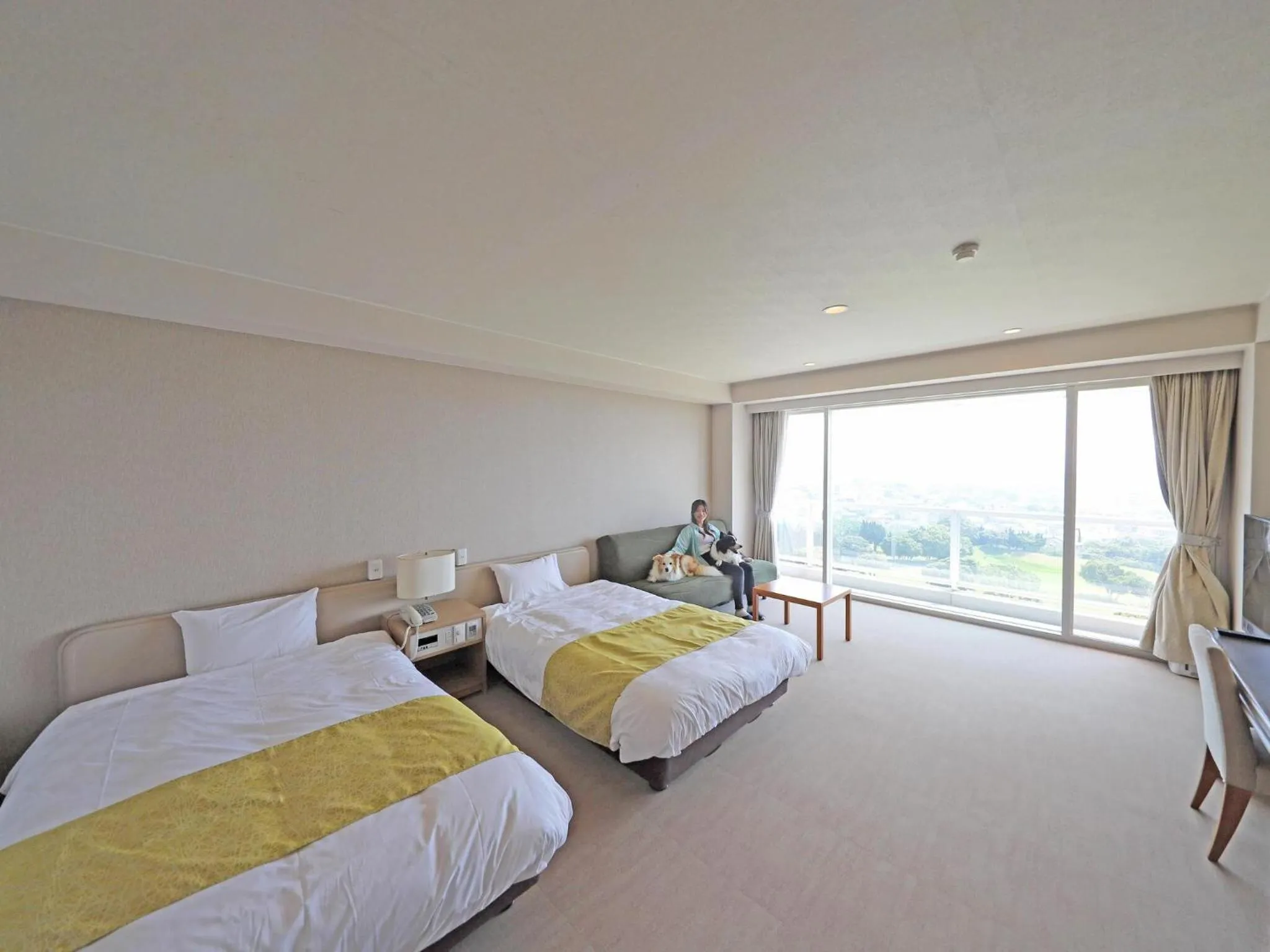 Bed in Nanki Shirahama Dog Paradise