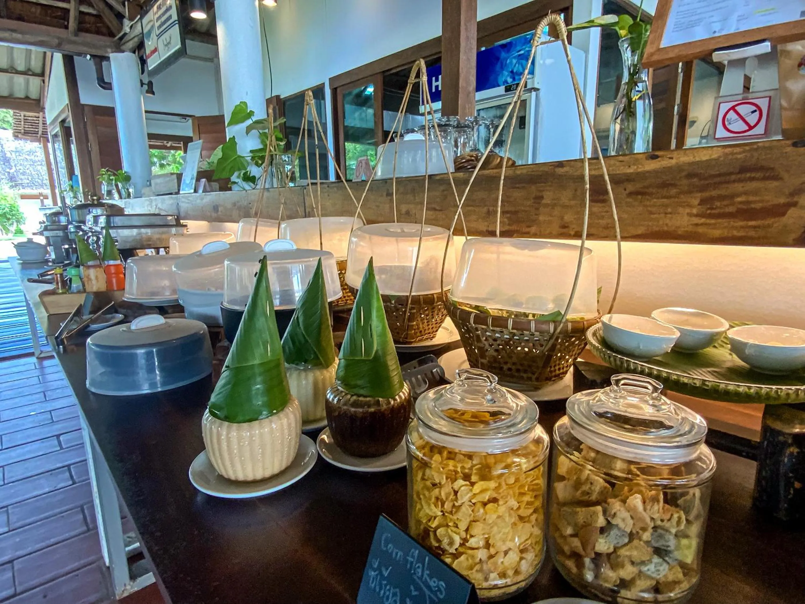 Breakfast in Chumphon Cabana Resort