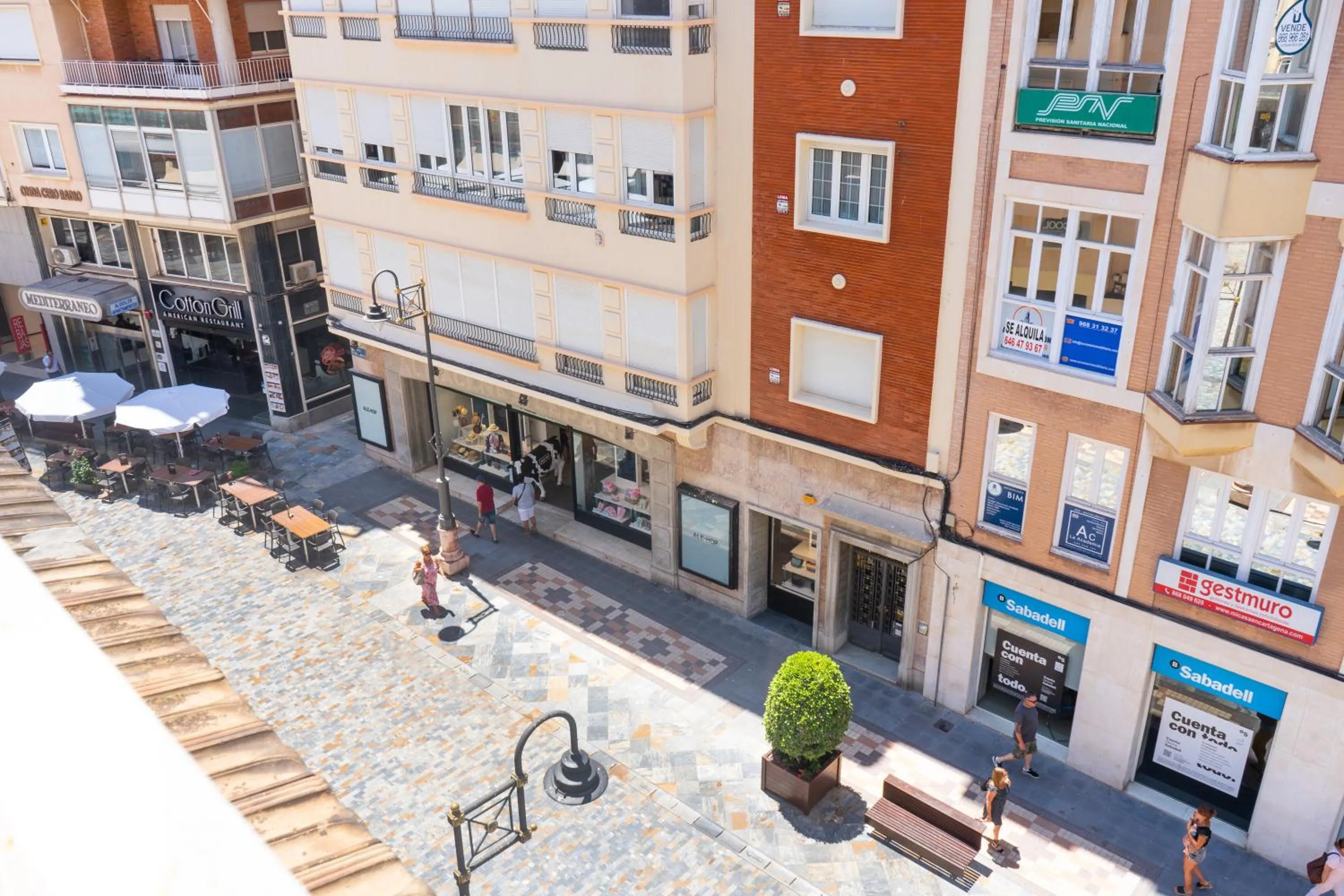 Street view in Apartamentos Turísticos Gran Vía con Terraza by CartagenaSpain