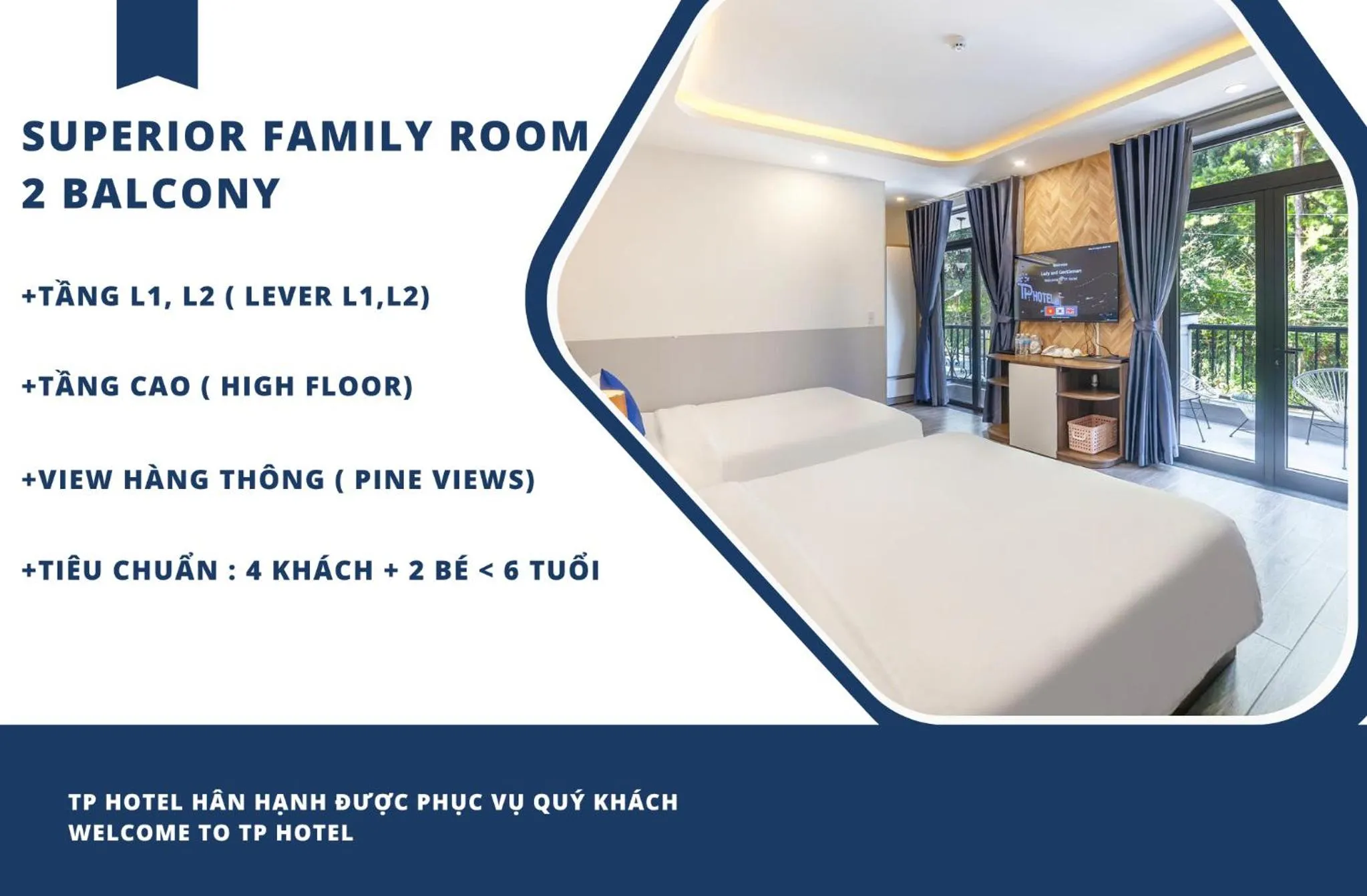 Property building, Bed in TP Dalat Hotel