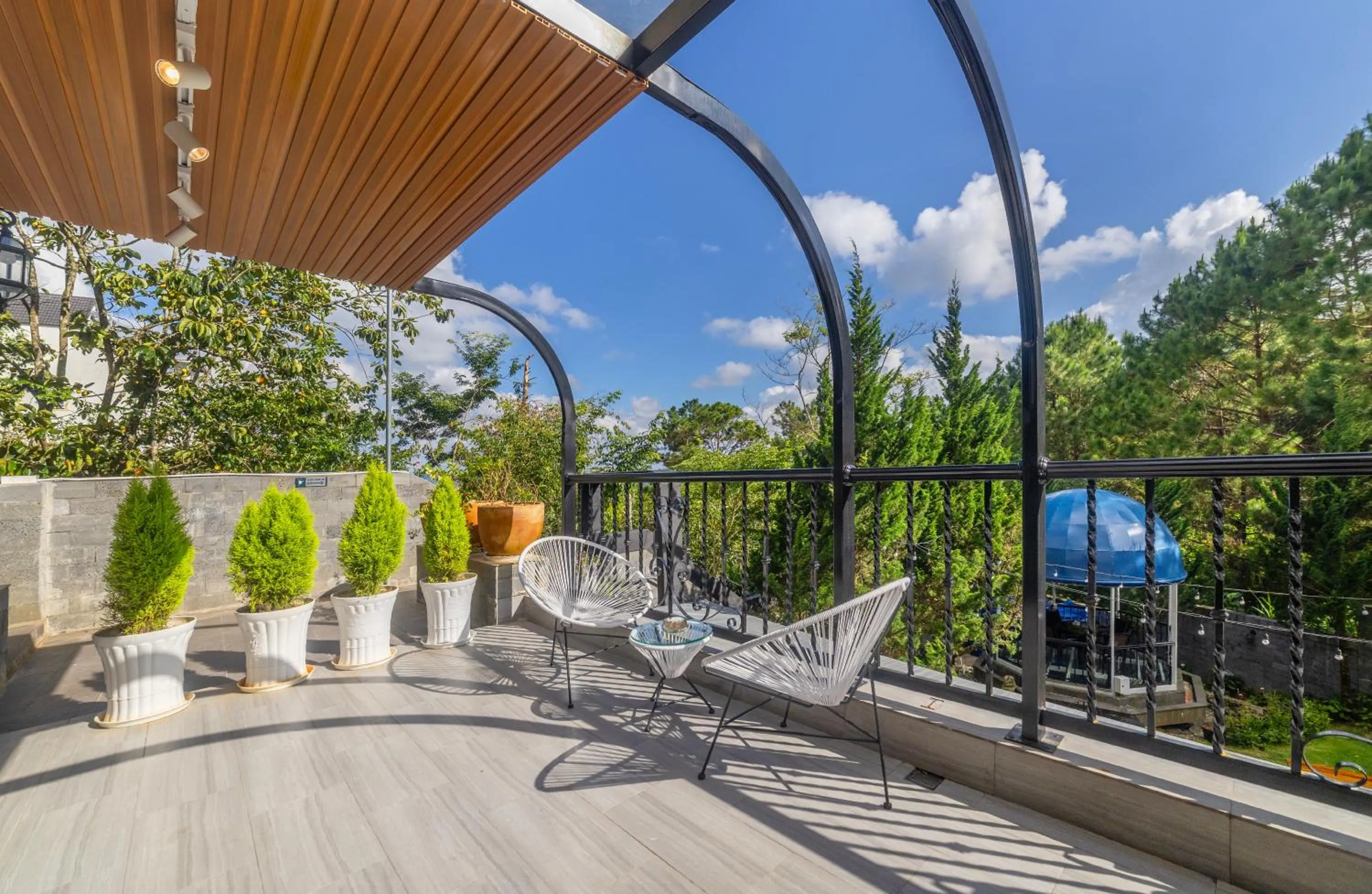 Balcony/Terrace in TP Dalat Hotel