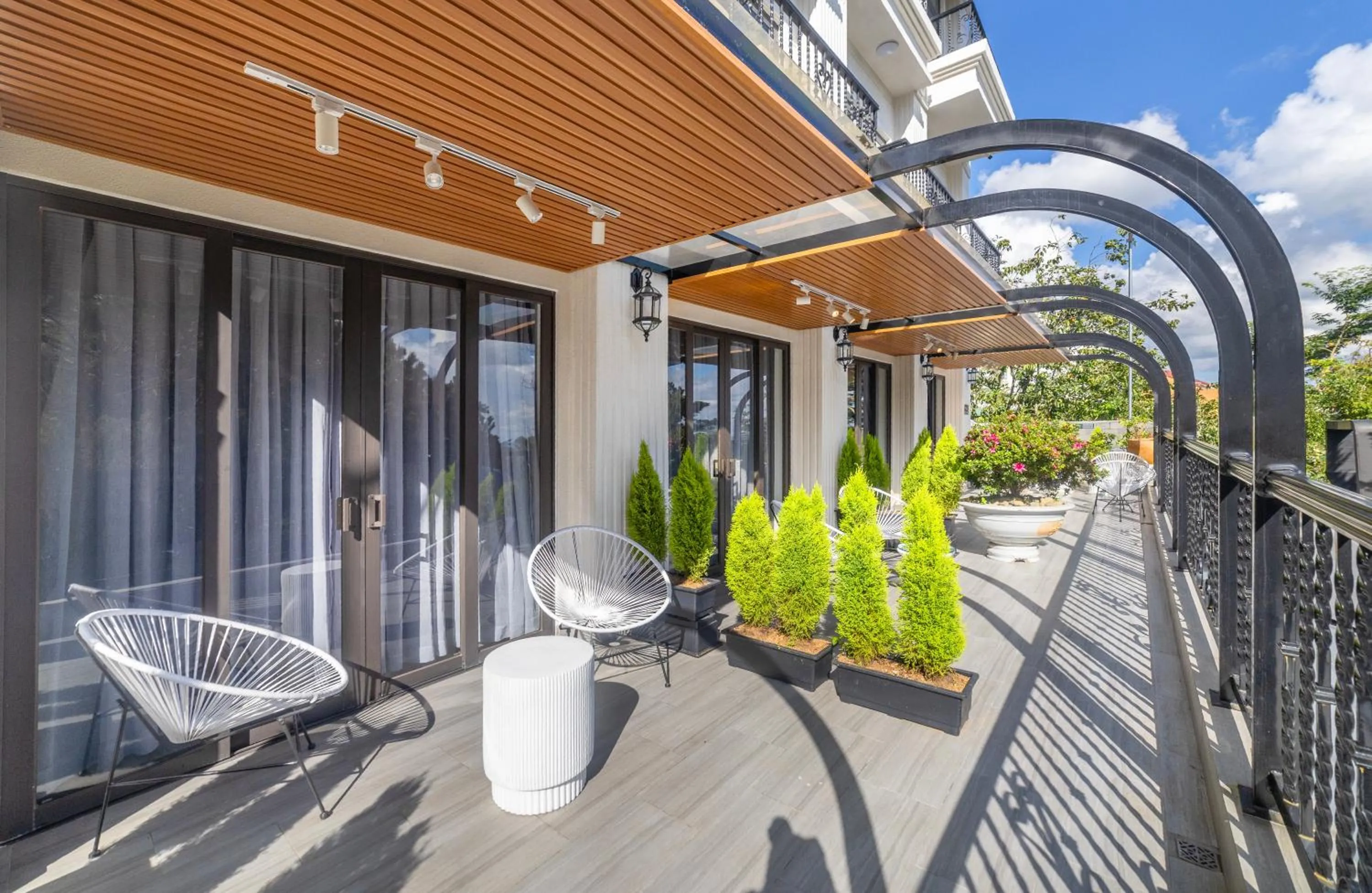 Balcony/Terrace in TP Dalat Hotel