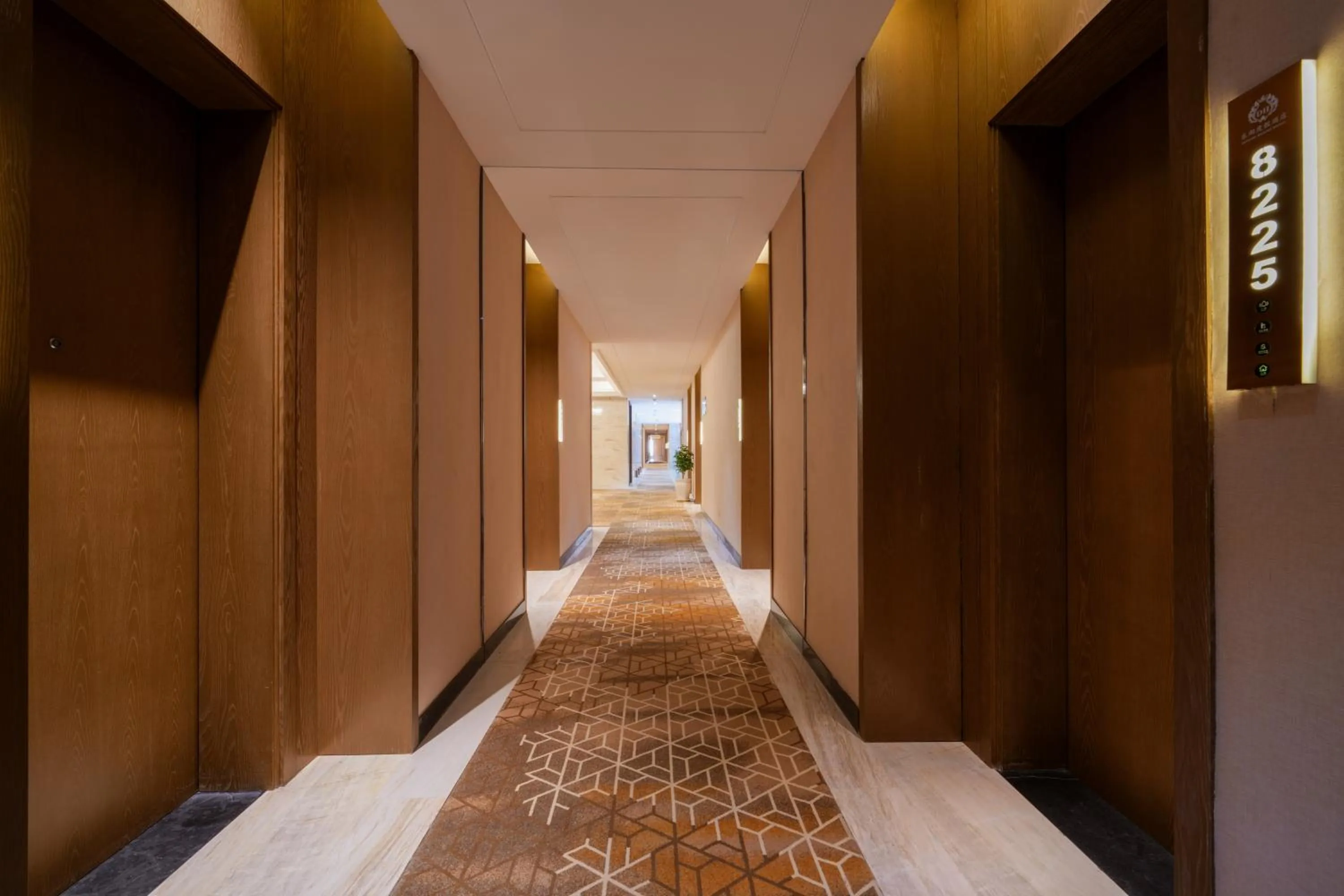 Floor plan in DongHu Resort Hotel