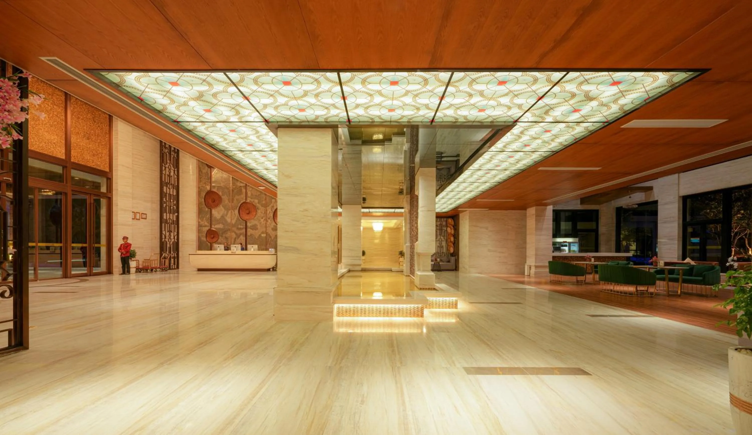 Lobby or reception in DongHu Resort Hotel