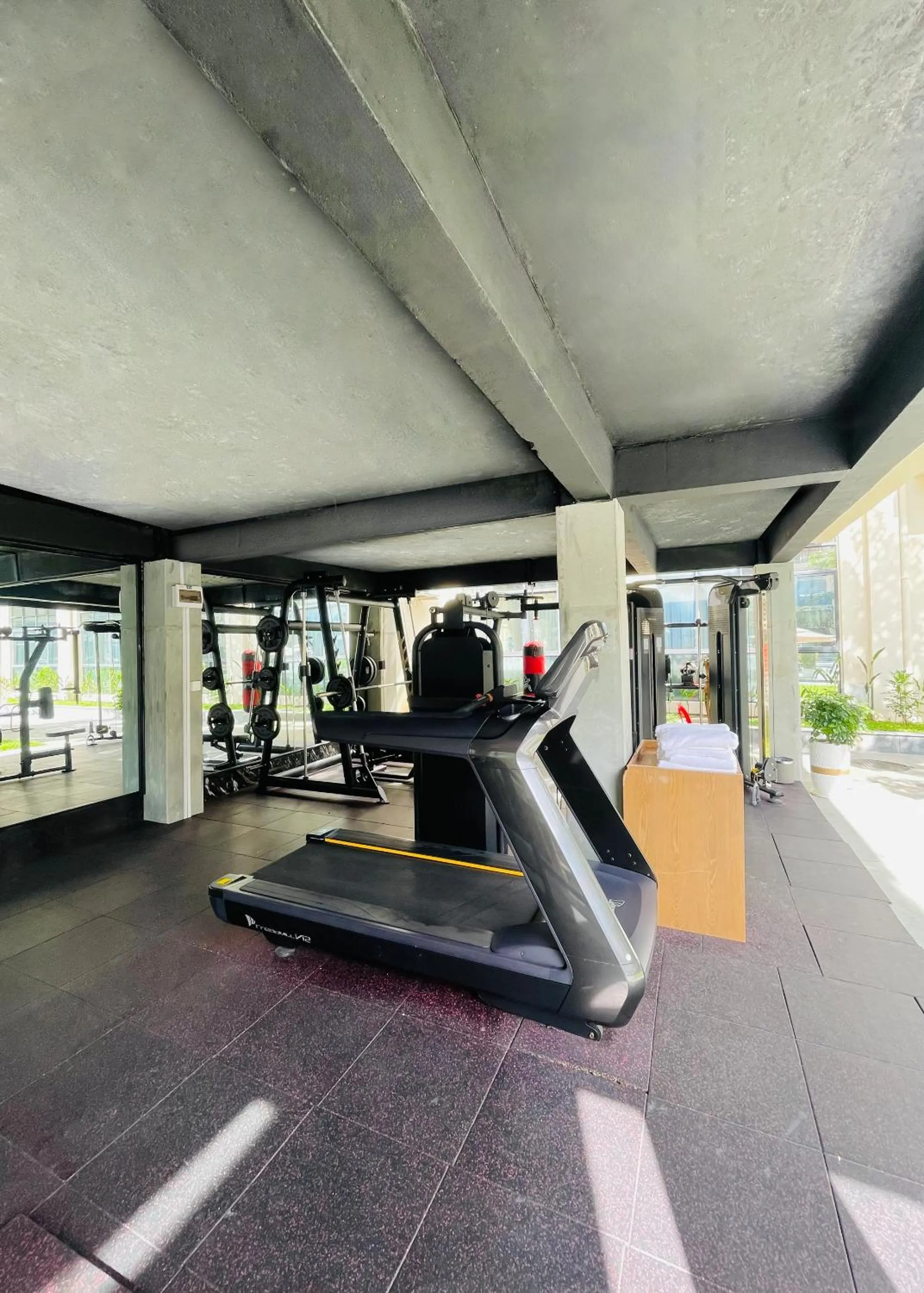 Property building in DongHu Resort Hotel