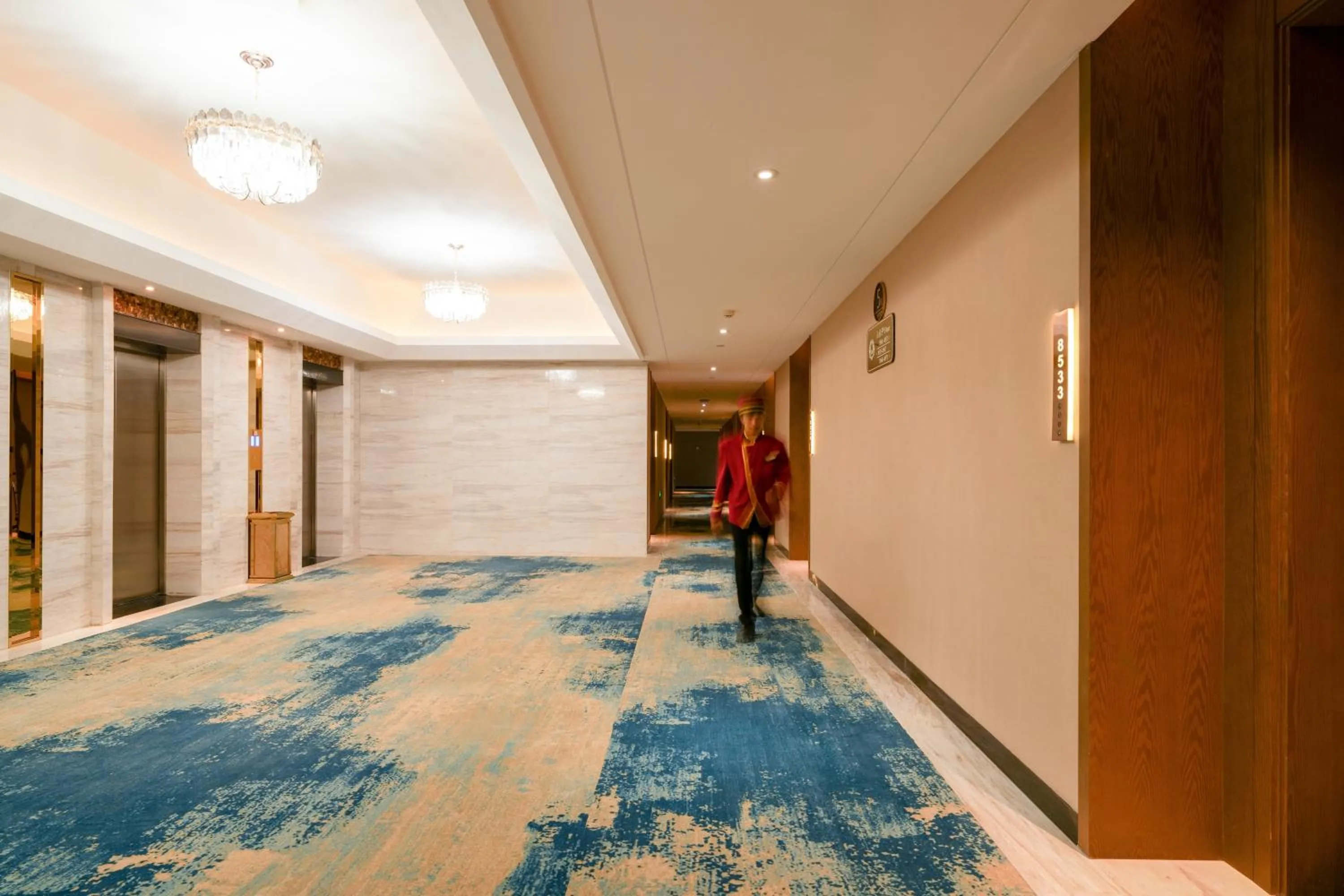 Floor plan in DongHu Resort Hotel