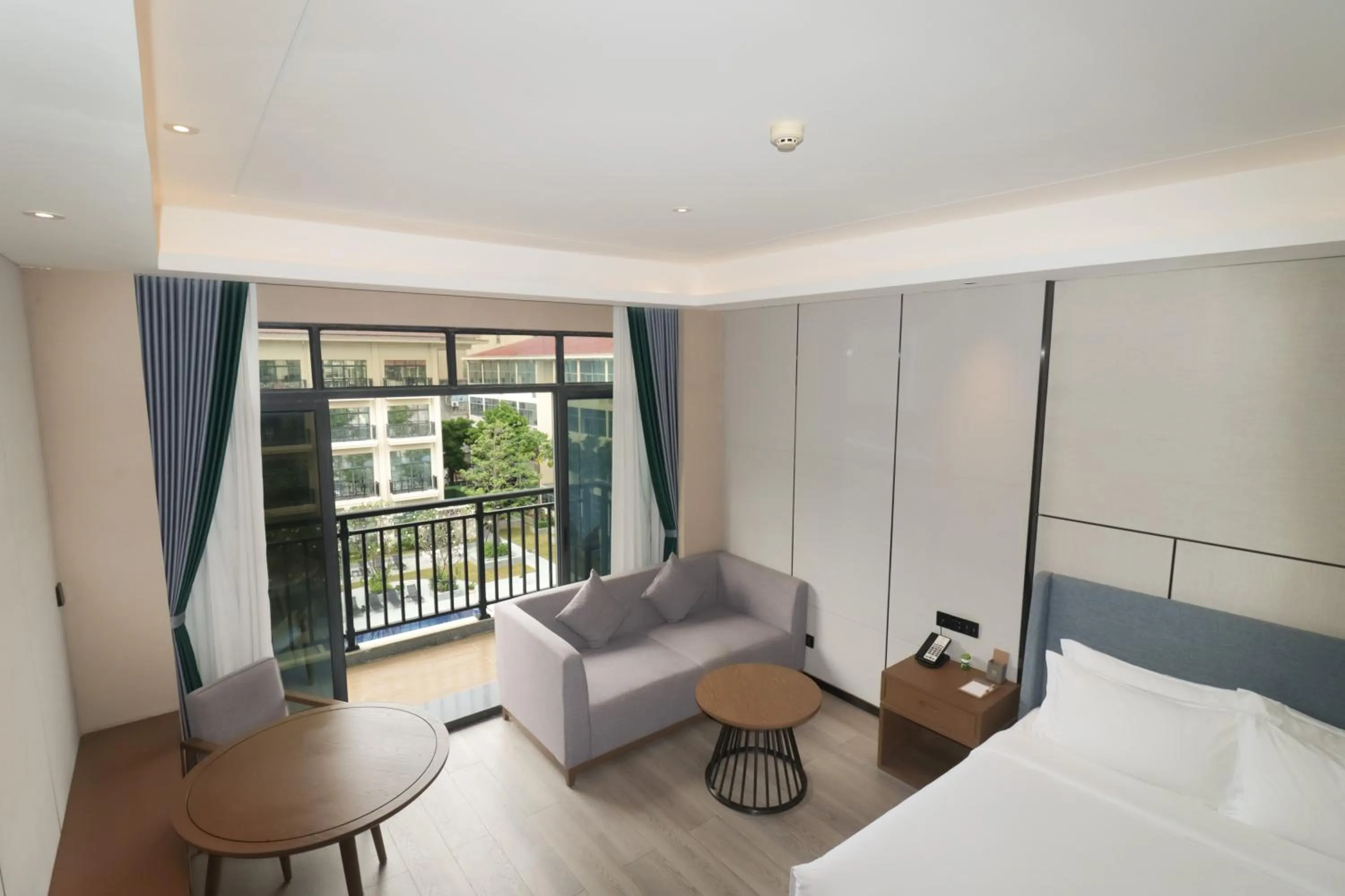 View (from property/room), Bed in DongHu Resort Hotel