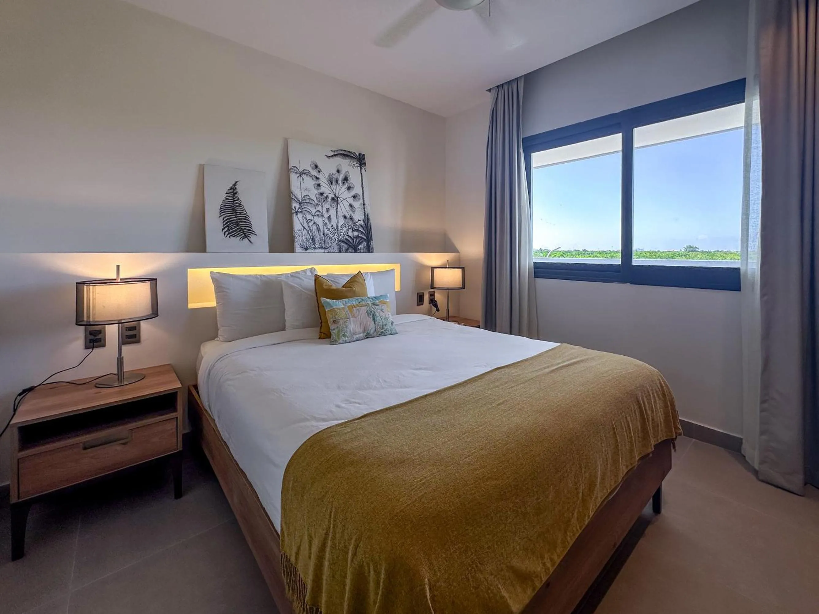 Bed in Beach Homes Punta Cana