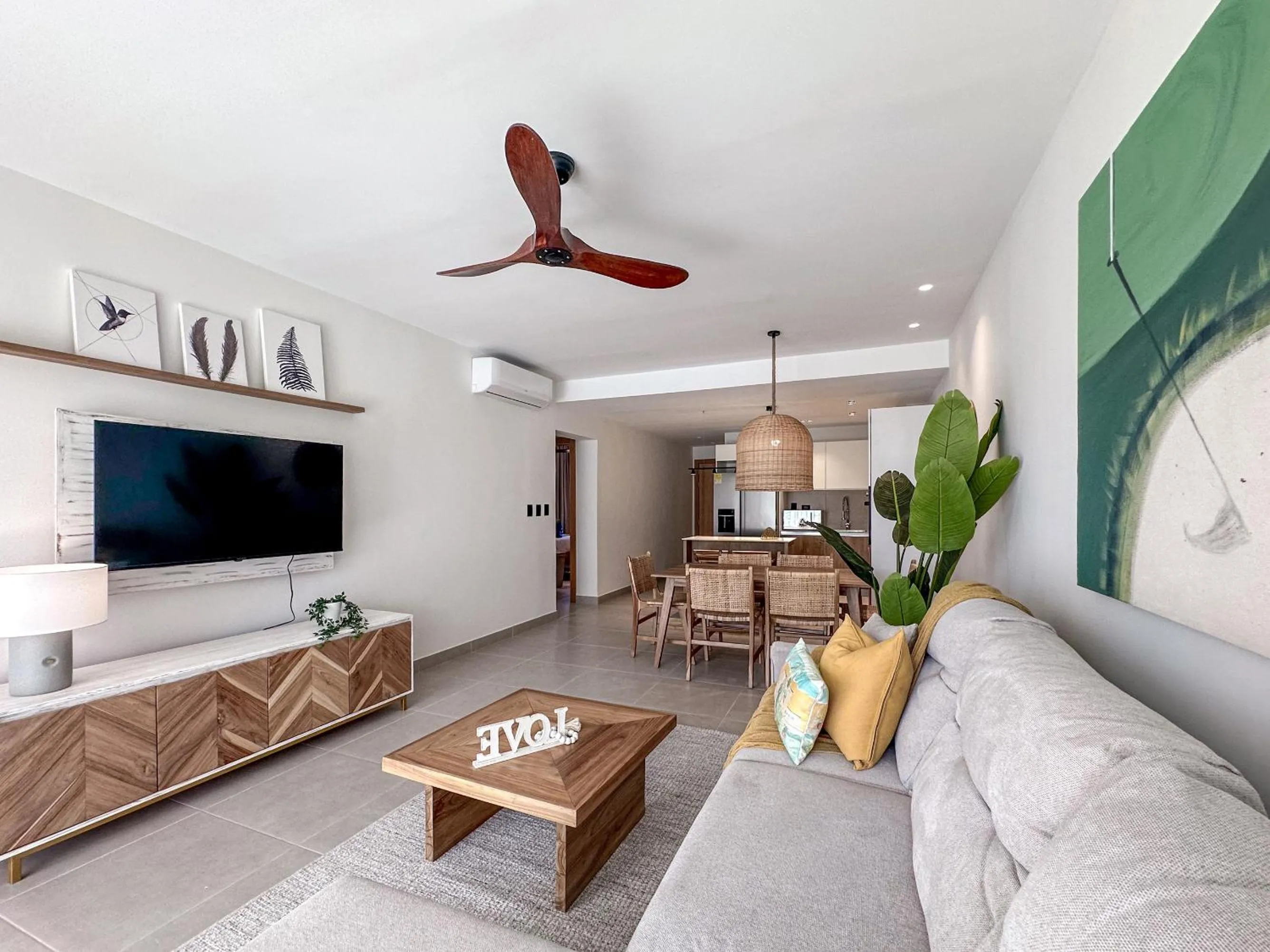 Communal lounge/ TV room in Beach Homes Punta Cana