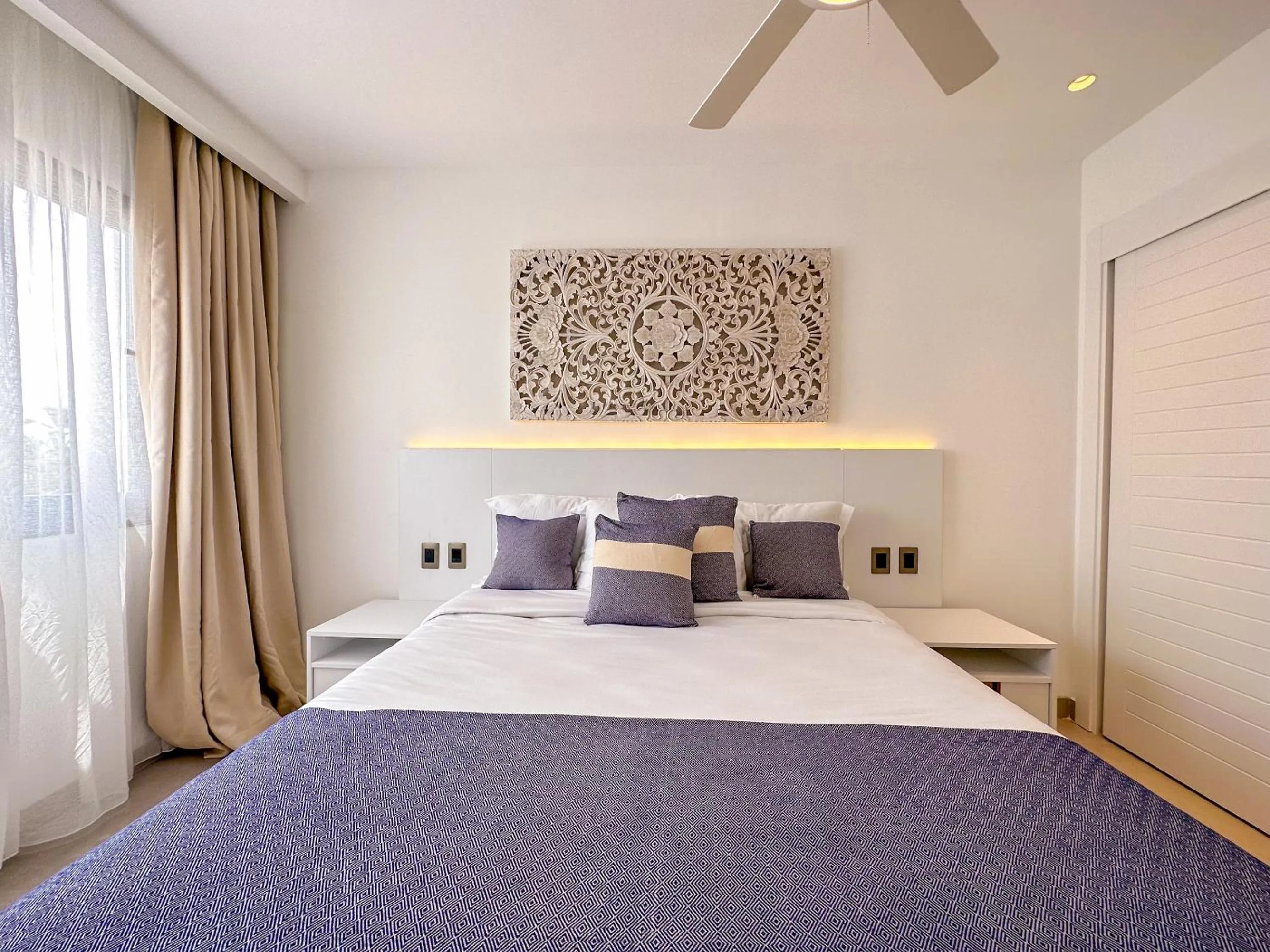 Bed in Beach Homes Punta Cana