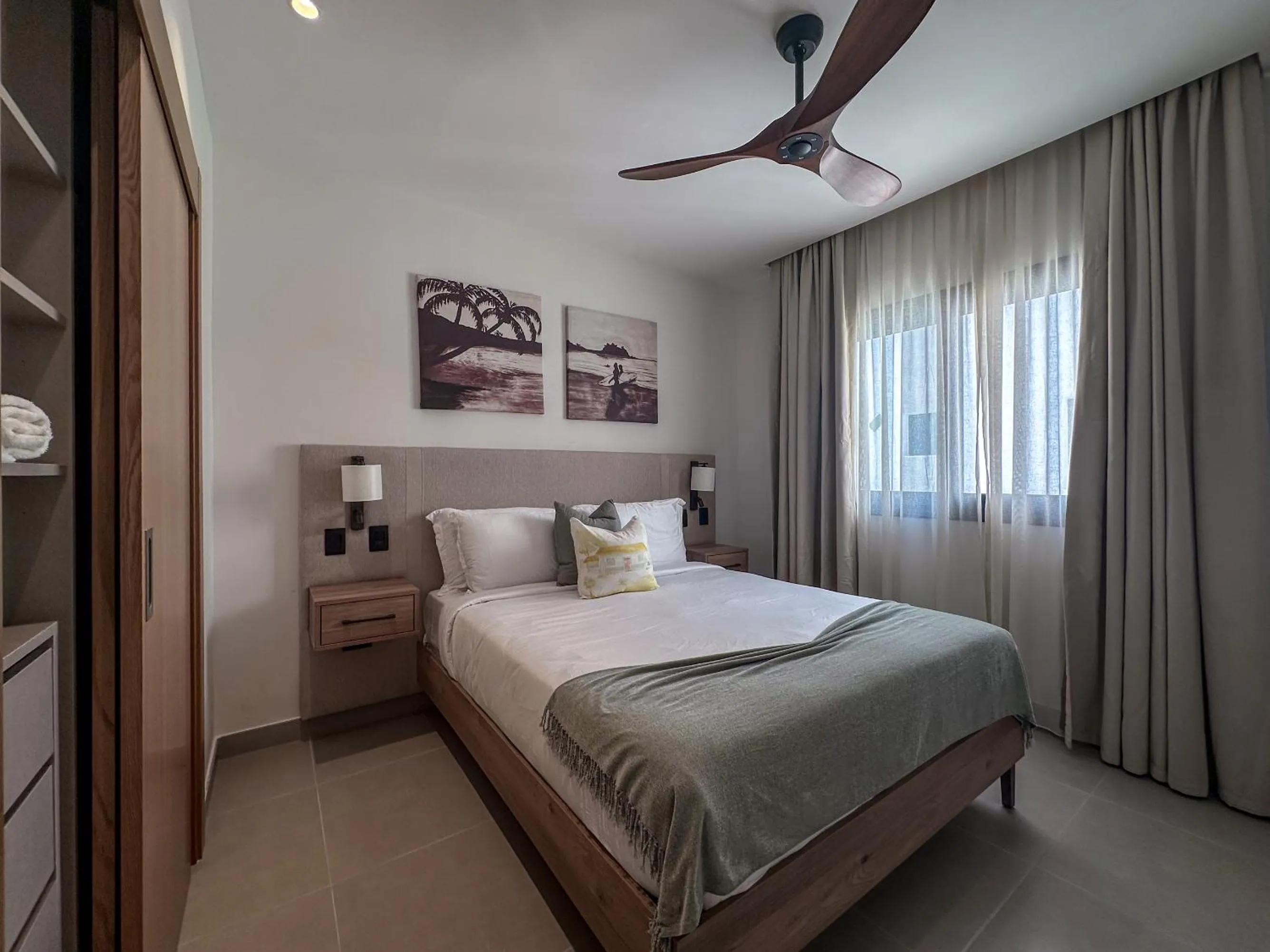 Bed in Beach Homes Punta Cana