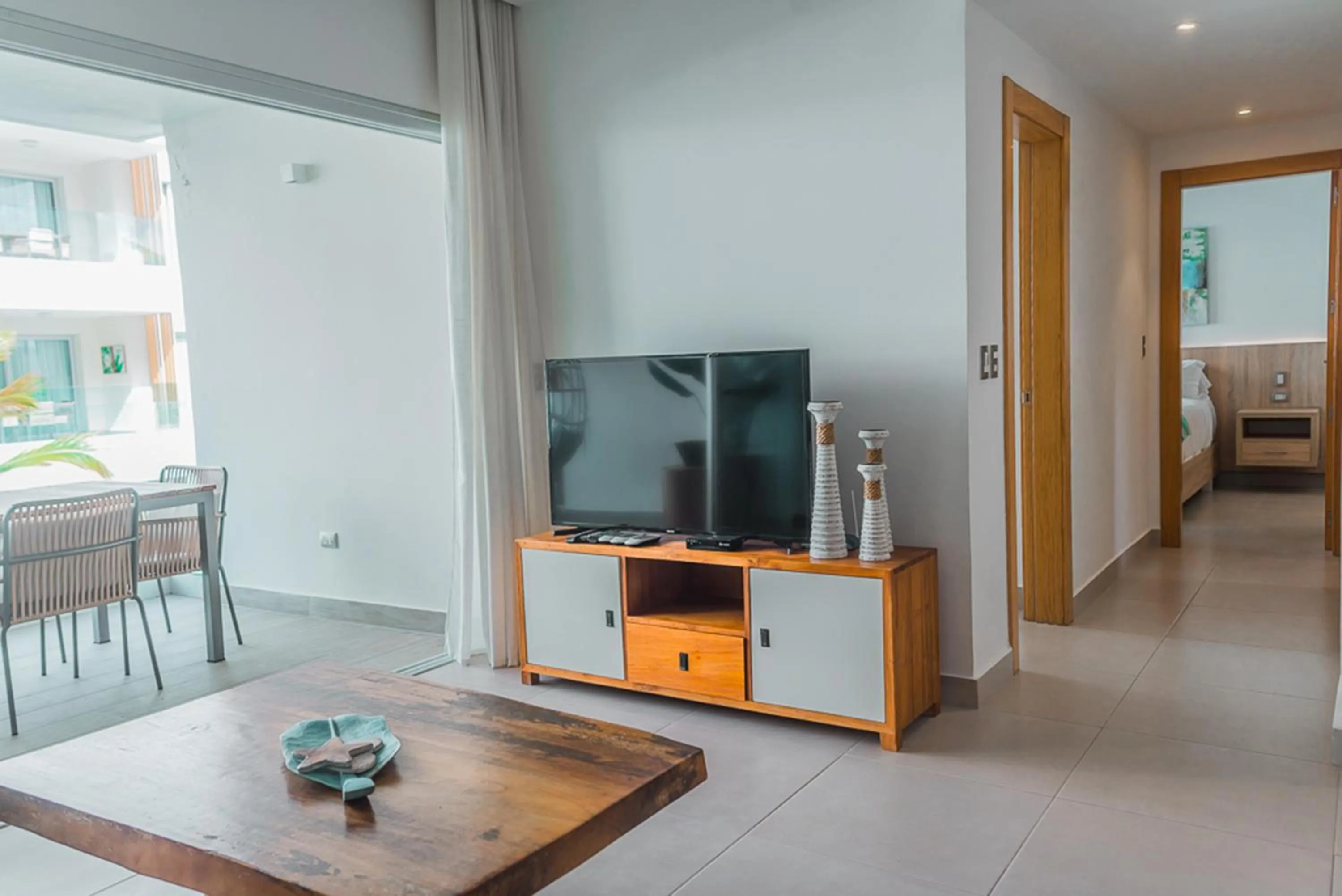 Communal lounge/ TV room in Beach Homes Punta Cana