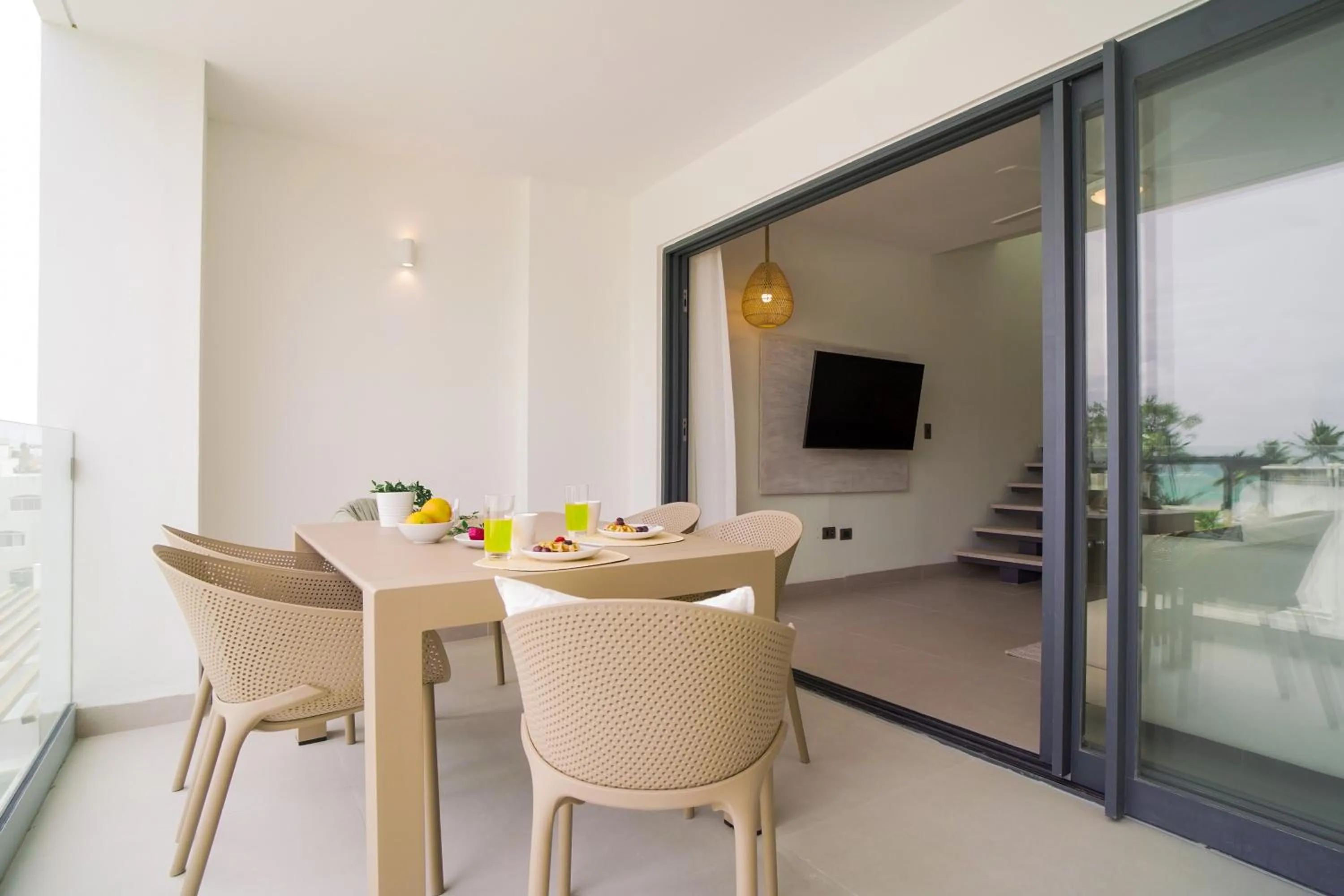 Communal lounge/ TV room in Beach Homes Punta Cana