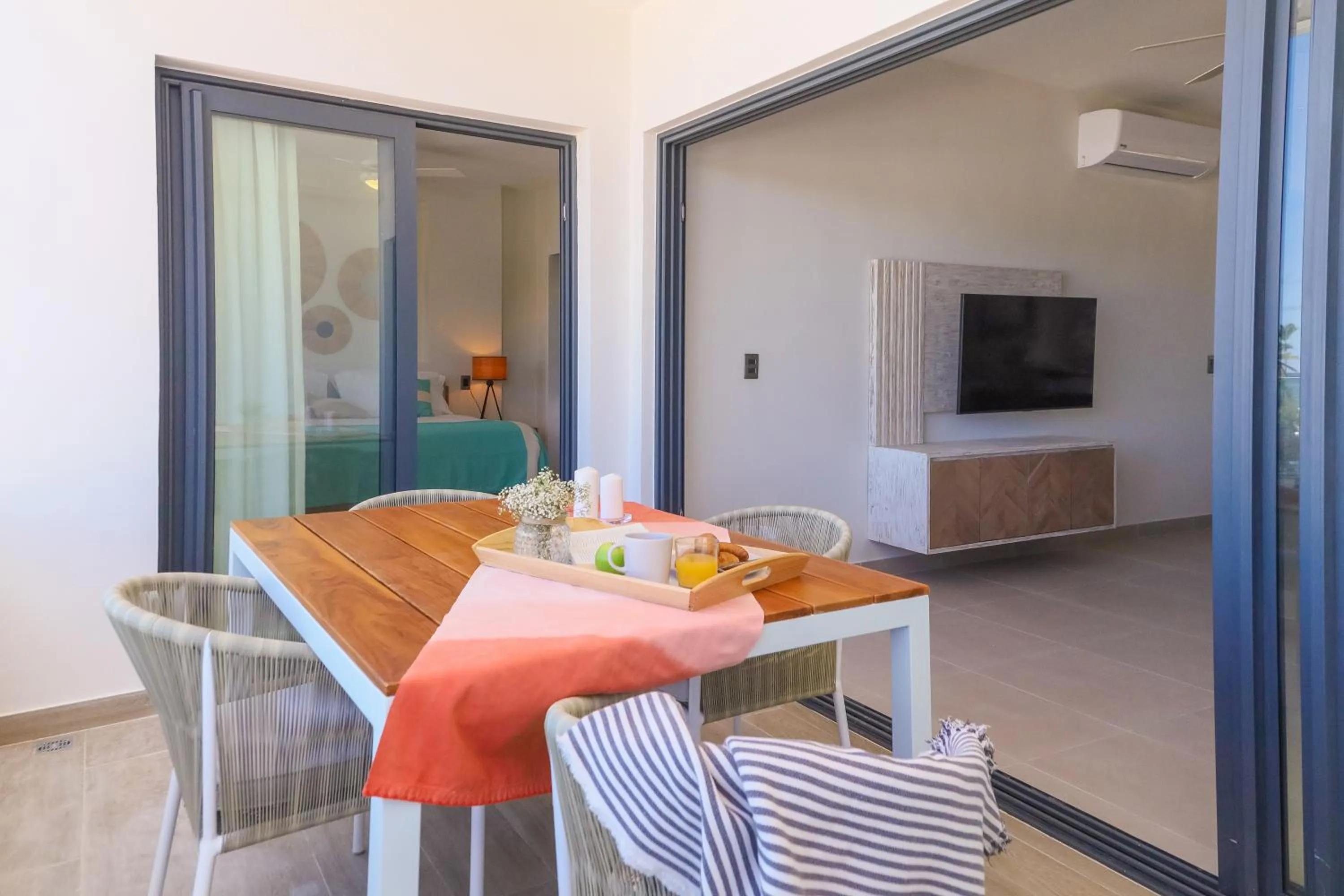 Communal lounge/ TV room in Beach Homes Punta Cana