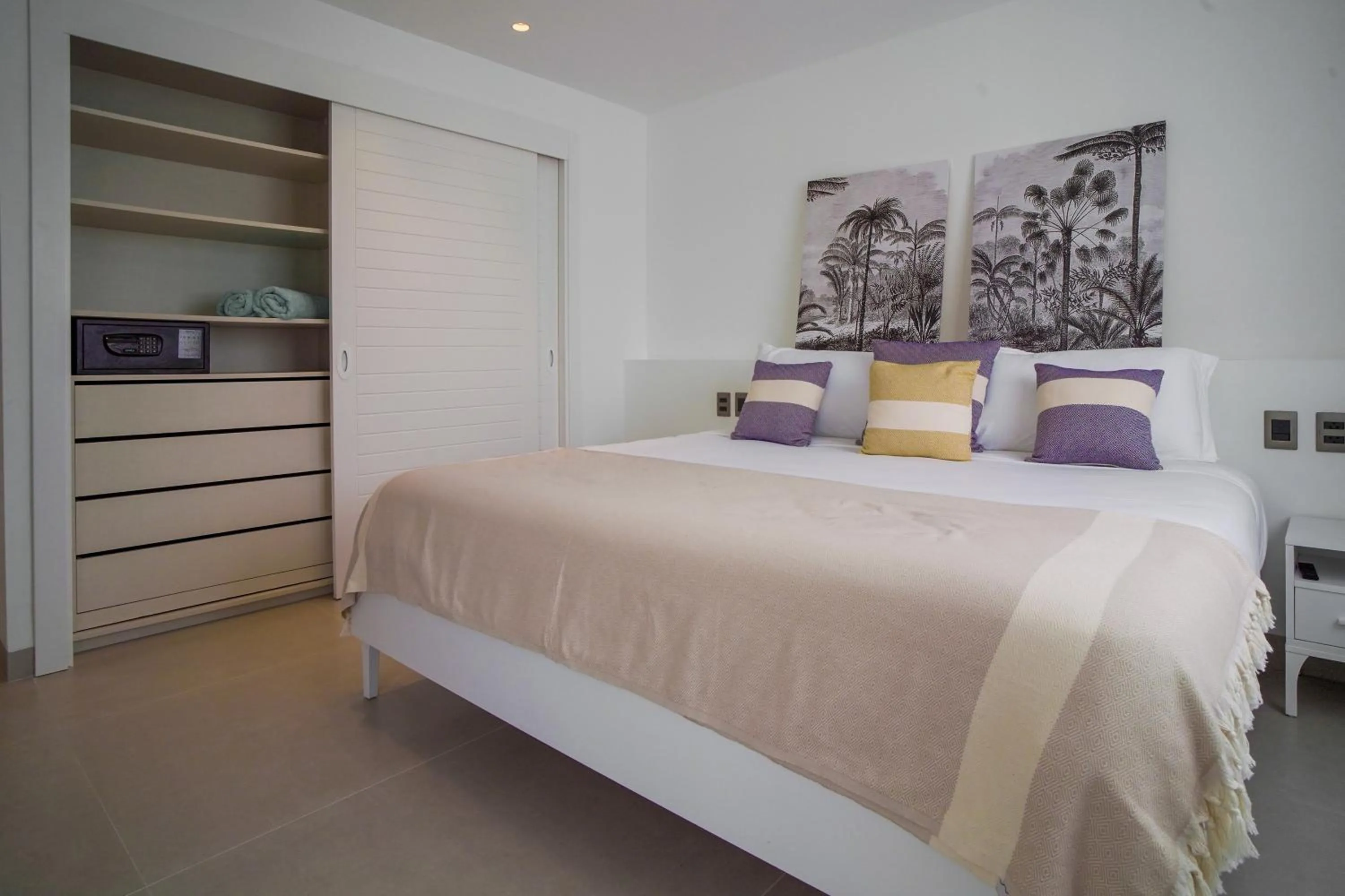 Bed in Beach Homes Punta Cana