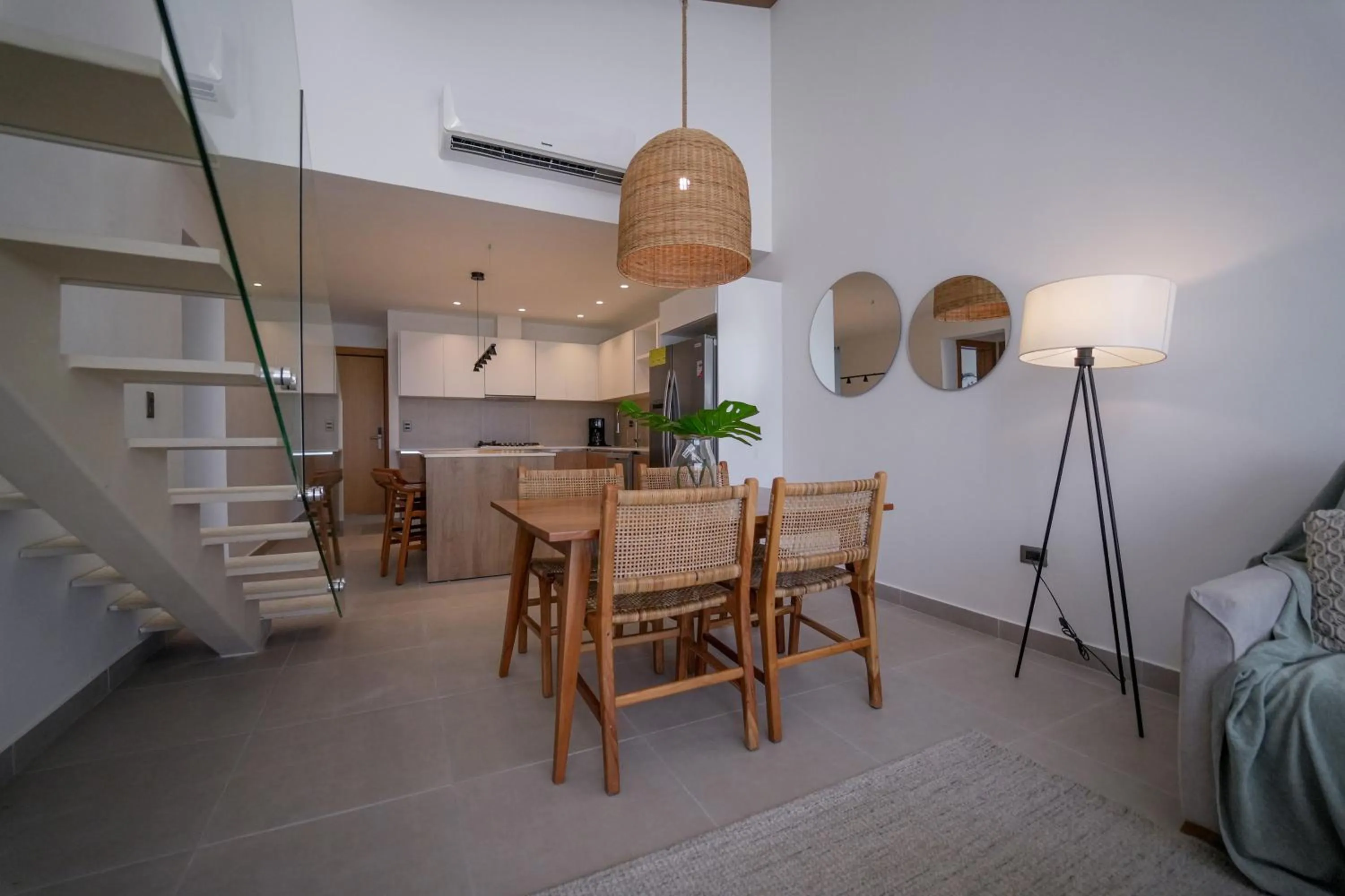 Living room in Beach Homes Punta Cana