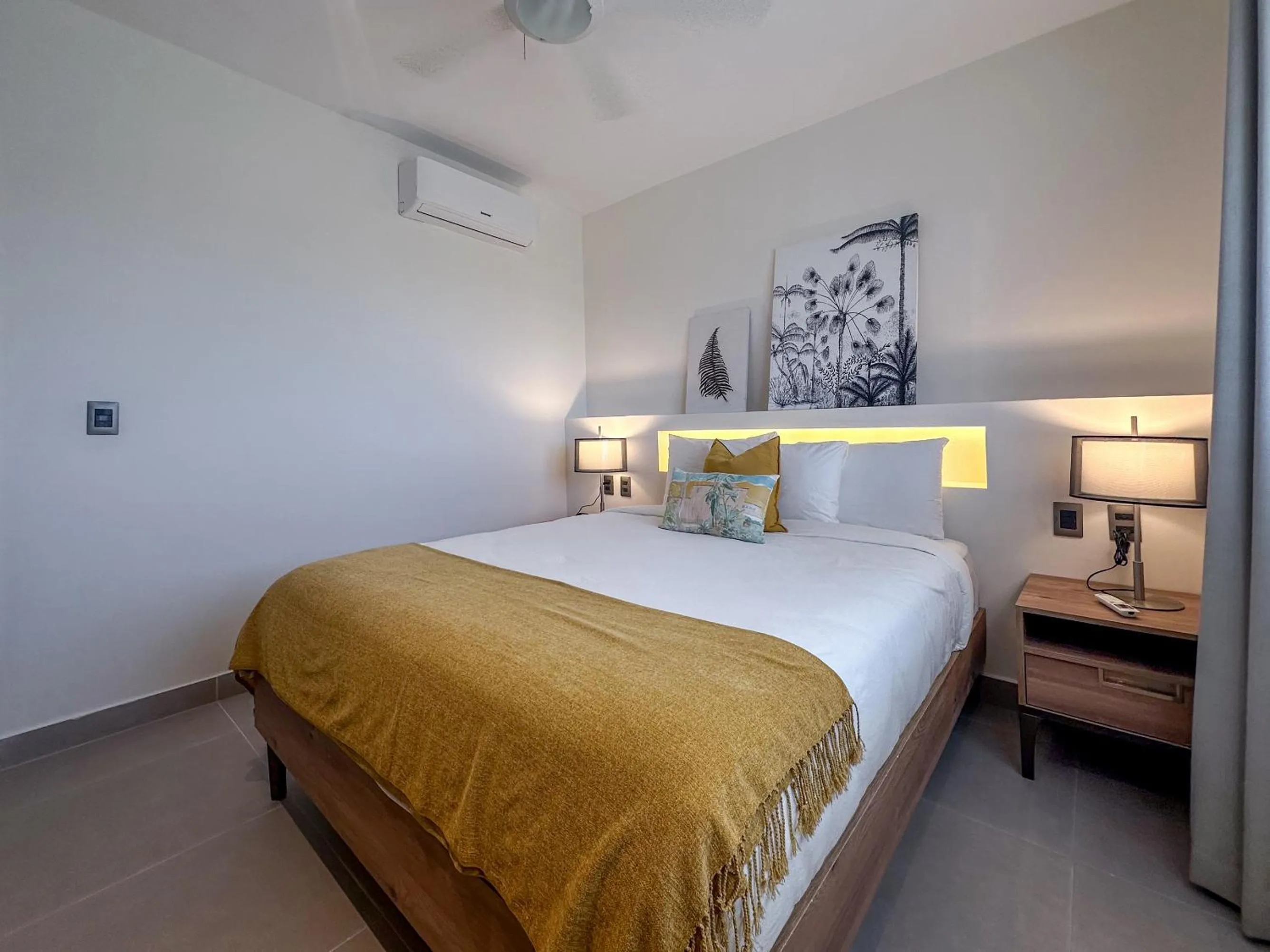 Bed in Beach Homes Punta Cana