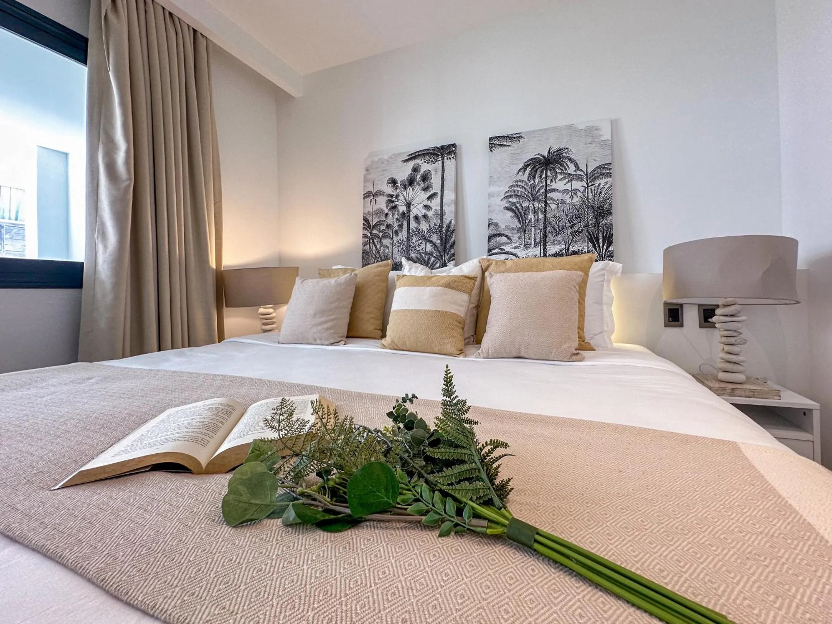 Bed in Beach Homes Punta Cana