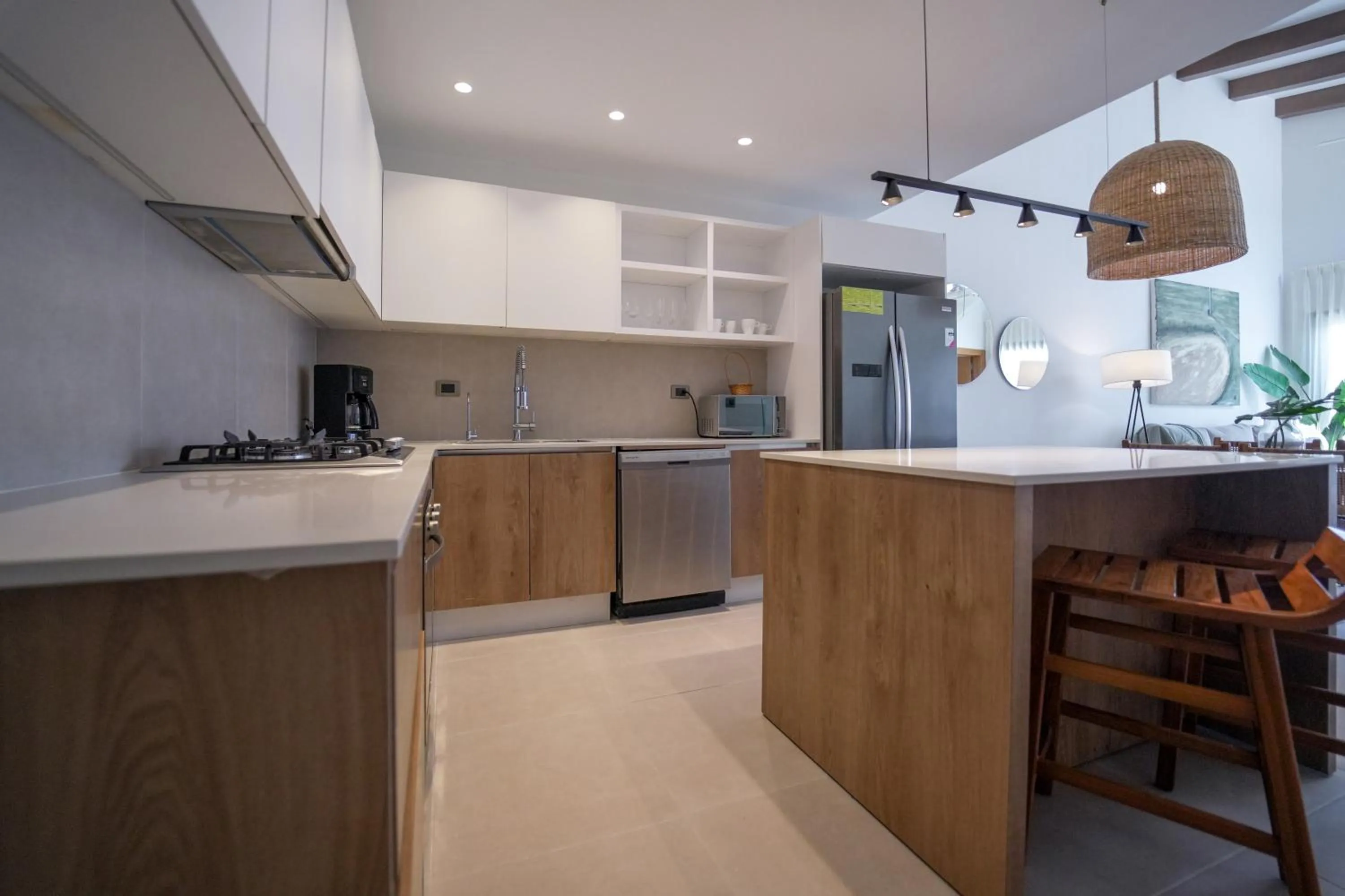 Kitchen or kitchenette in Beach Homes Punta Cana