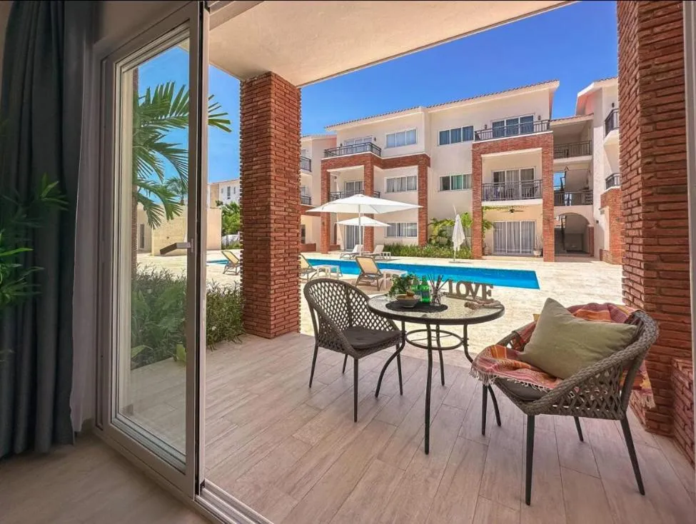Patio in Beach Homes Punta Cana