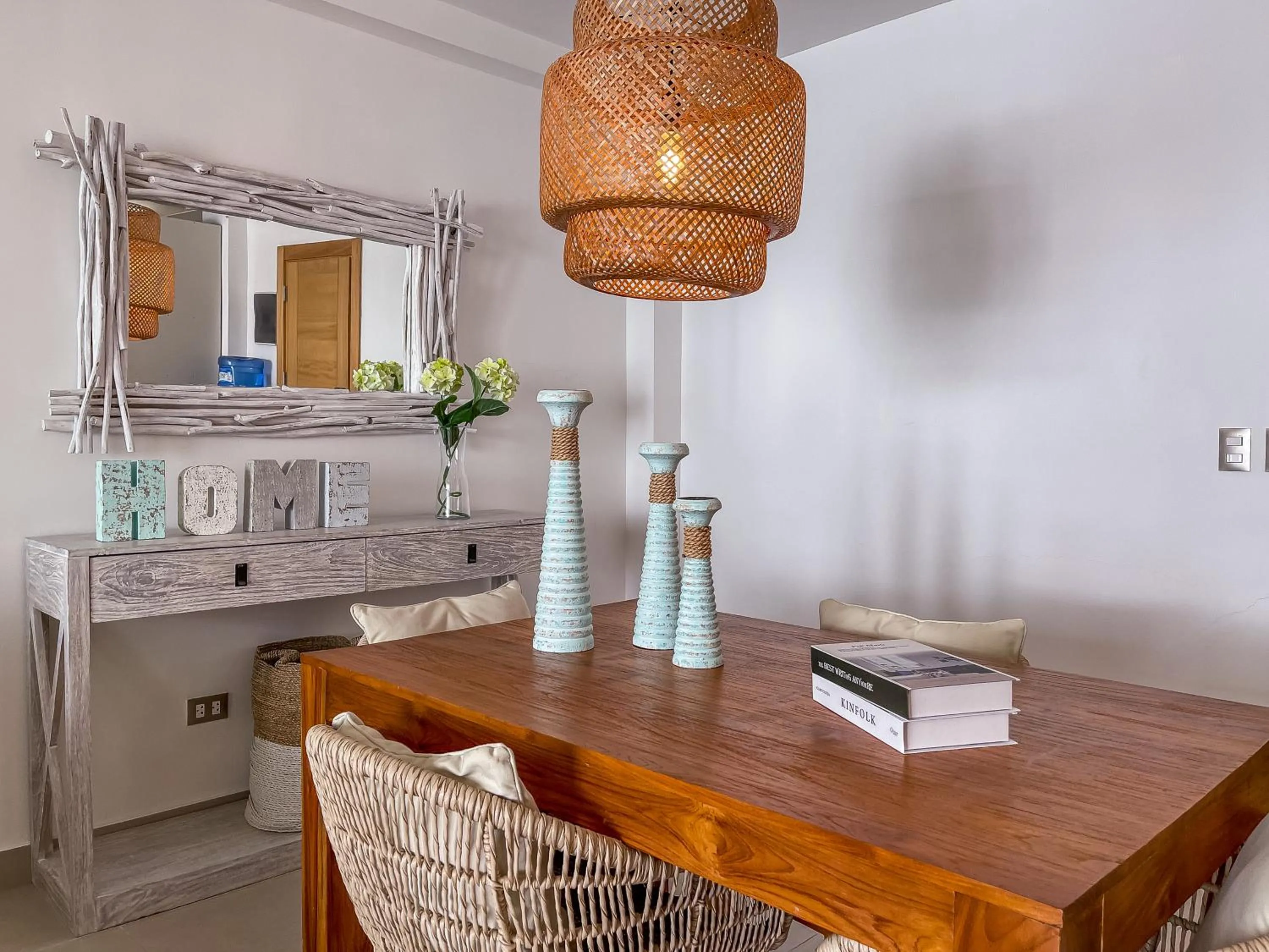 Dining area in Beach Homes Punta Cana