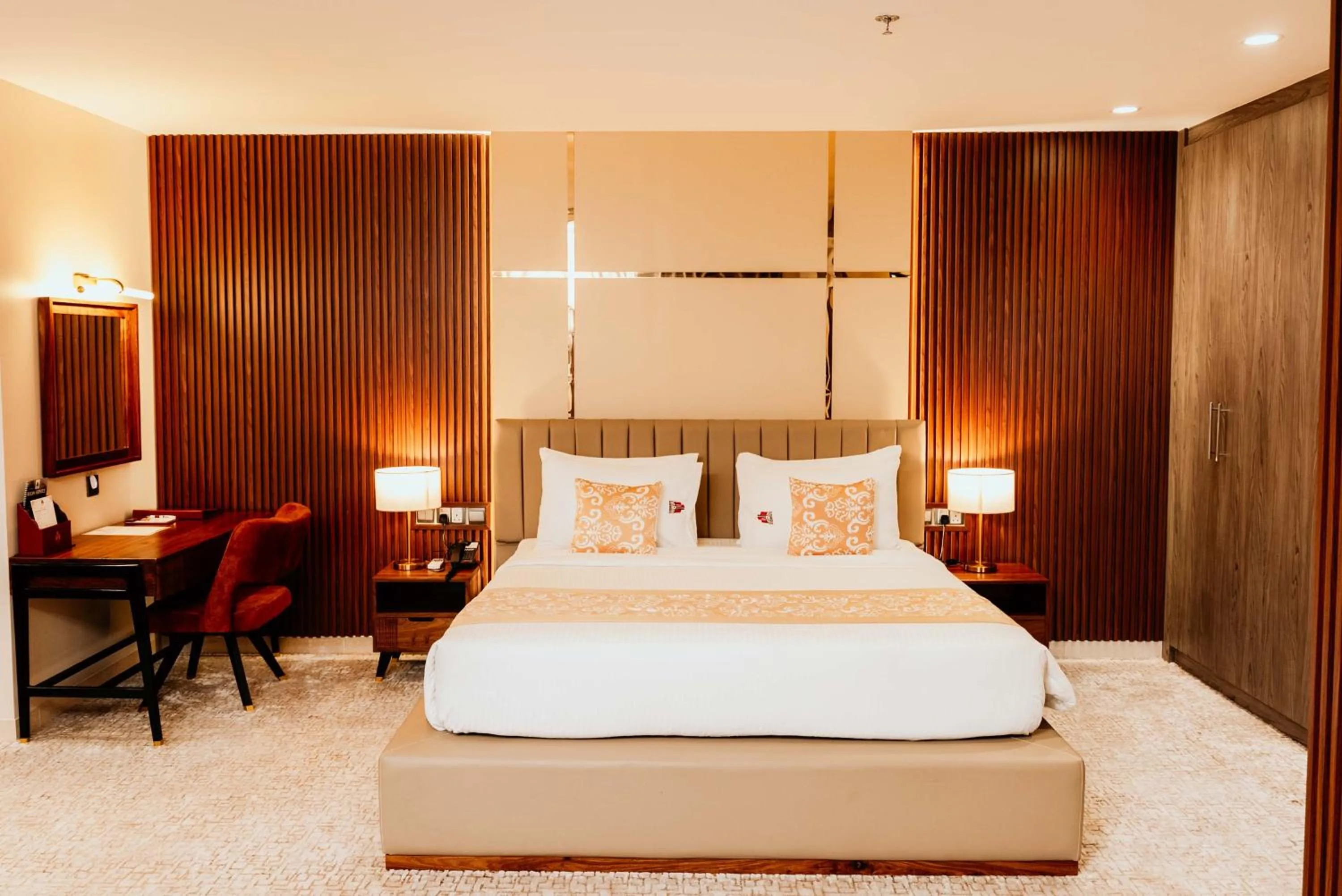 Bed in Kingjada Hotels & Apartments