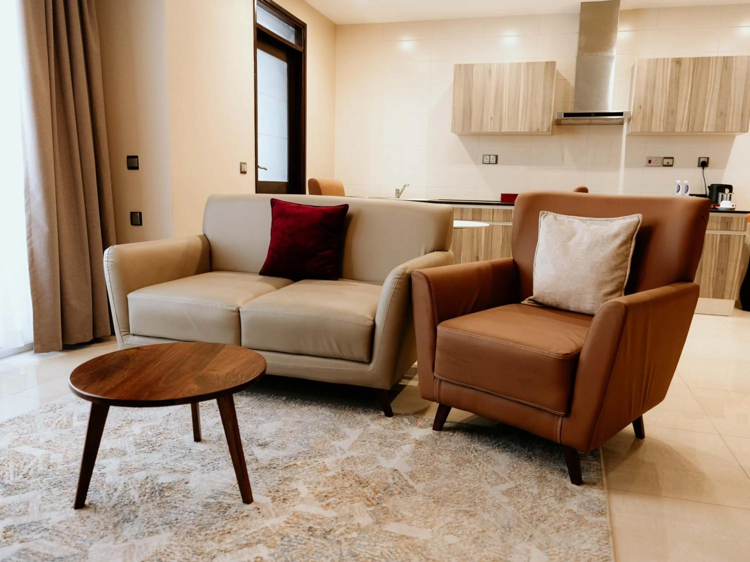 Seating area in Kingjada Hotels & Apartments