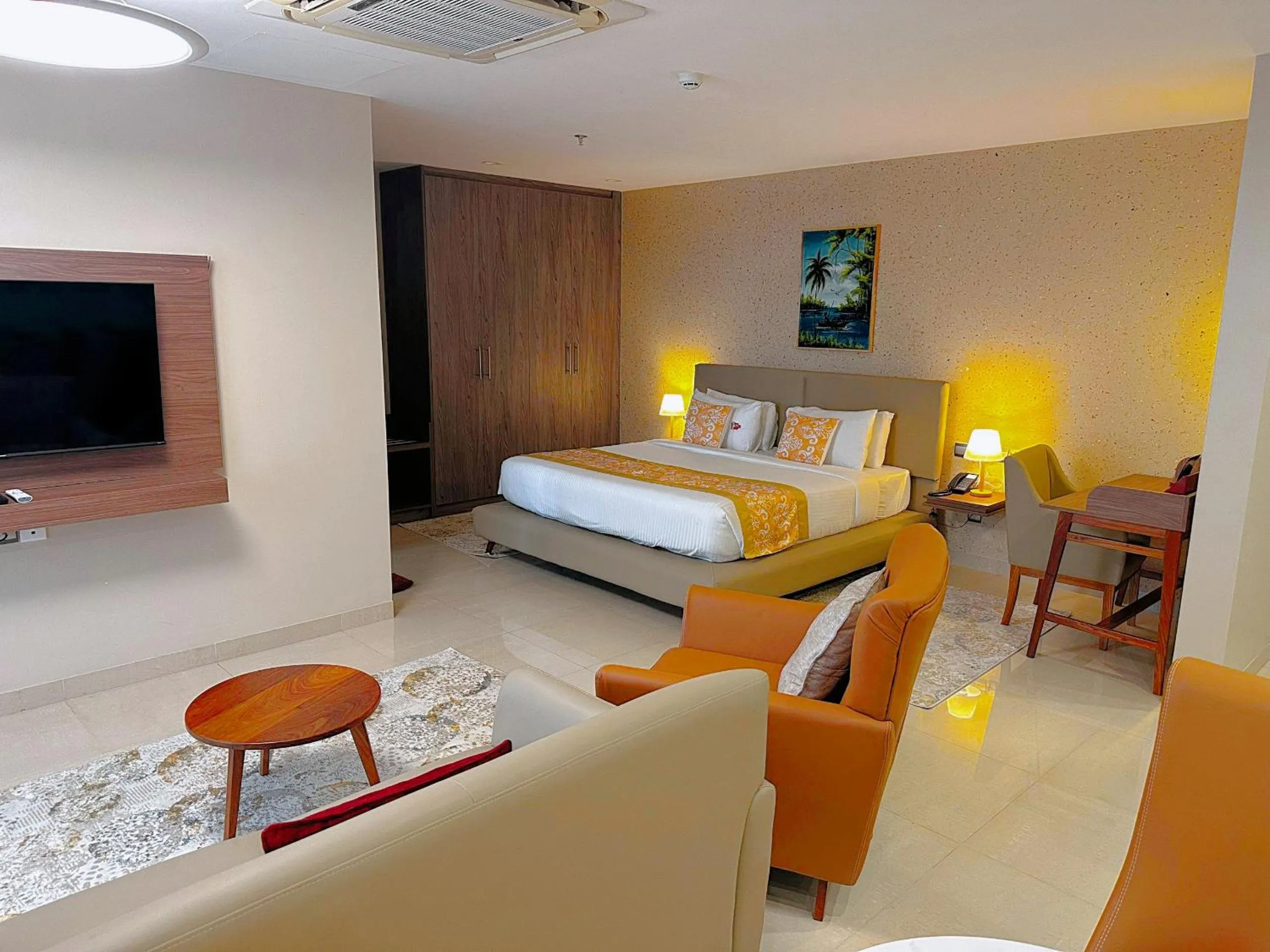 Bed in Kingjada Hotels & Apartments