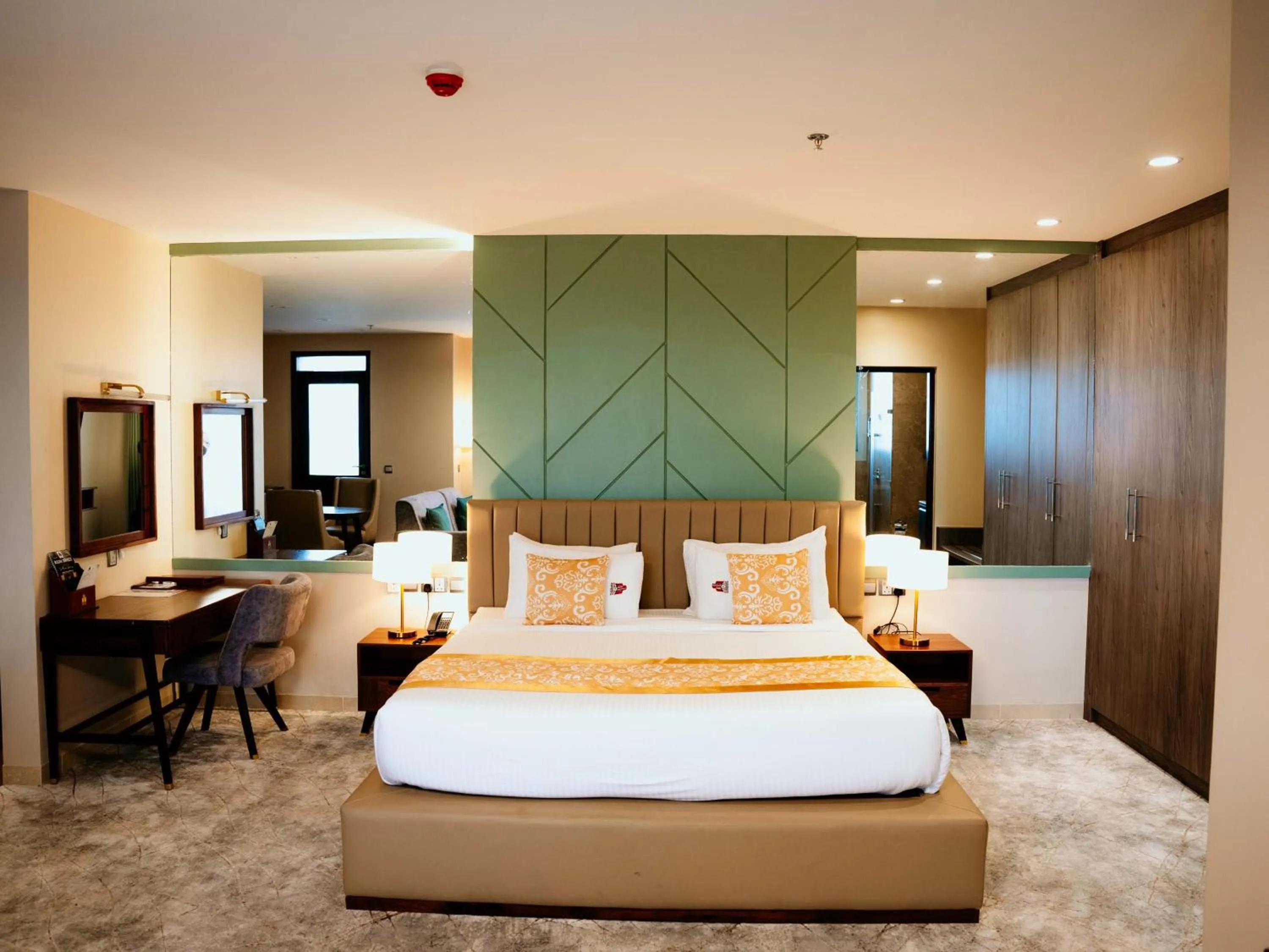 Bed in Kingjada Hotels & Apartments