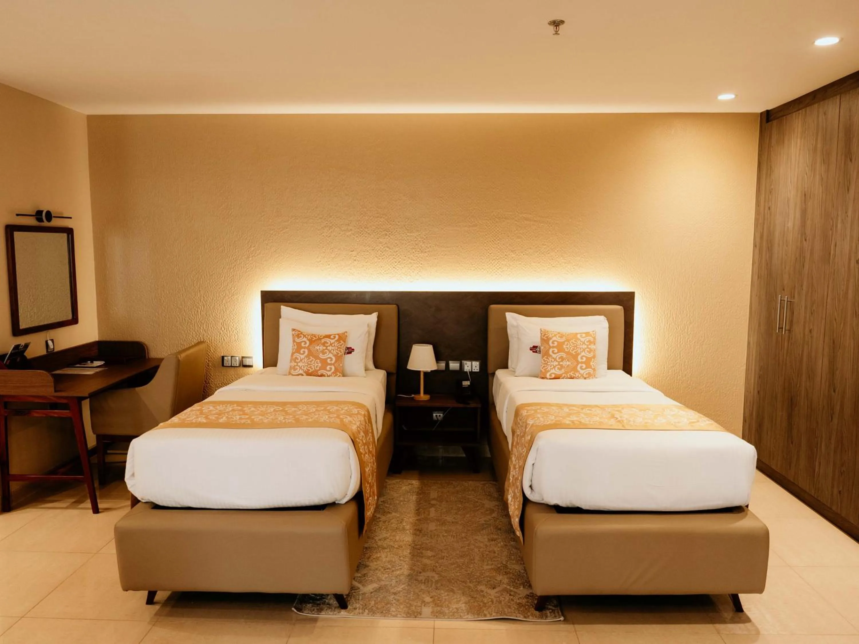 Bed in Kingjada Hotels & Apartments