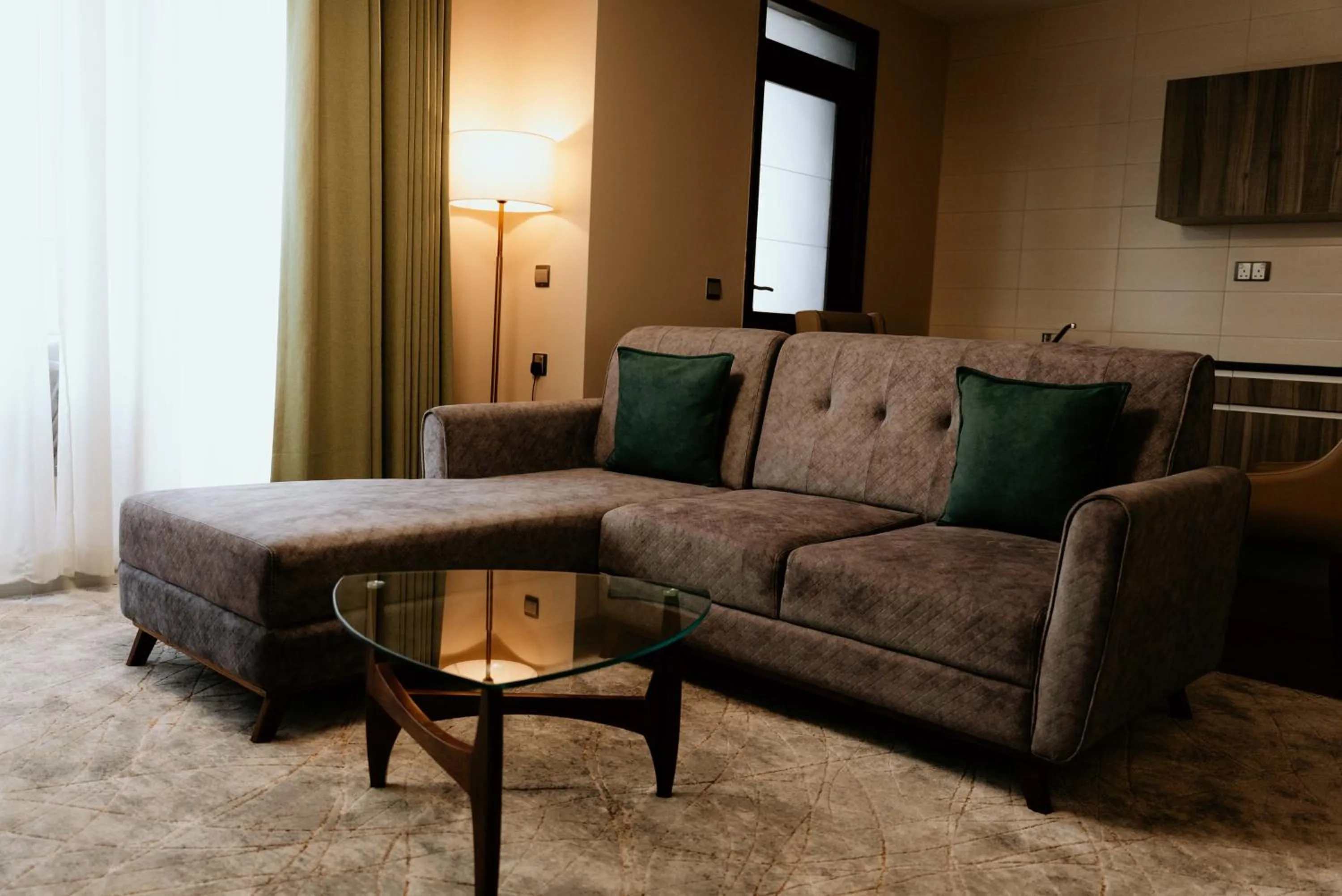 Seating area in Kingjada Hotels & Apartments