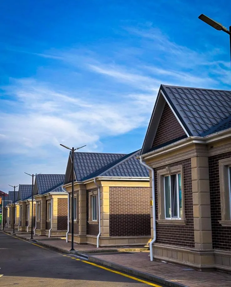 Property building in Gabala Bless Hotel Cottage