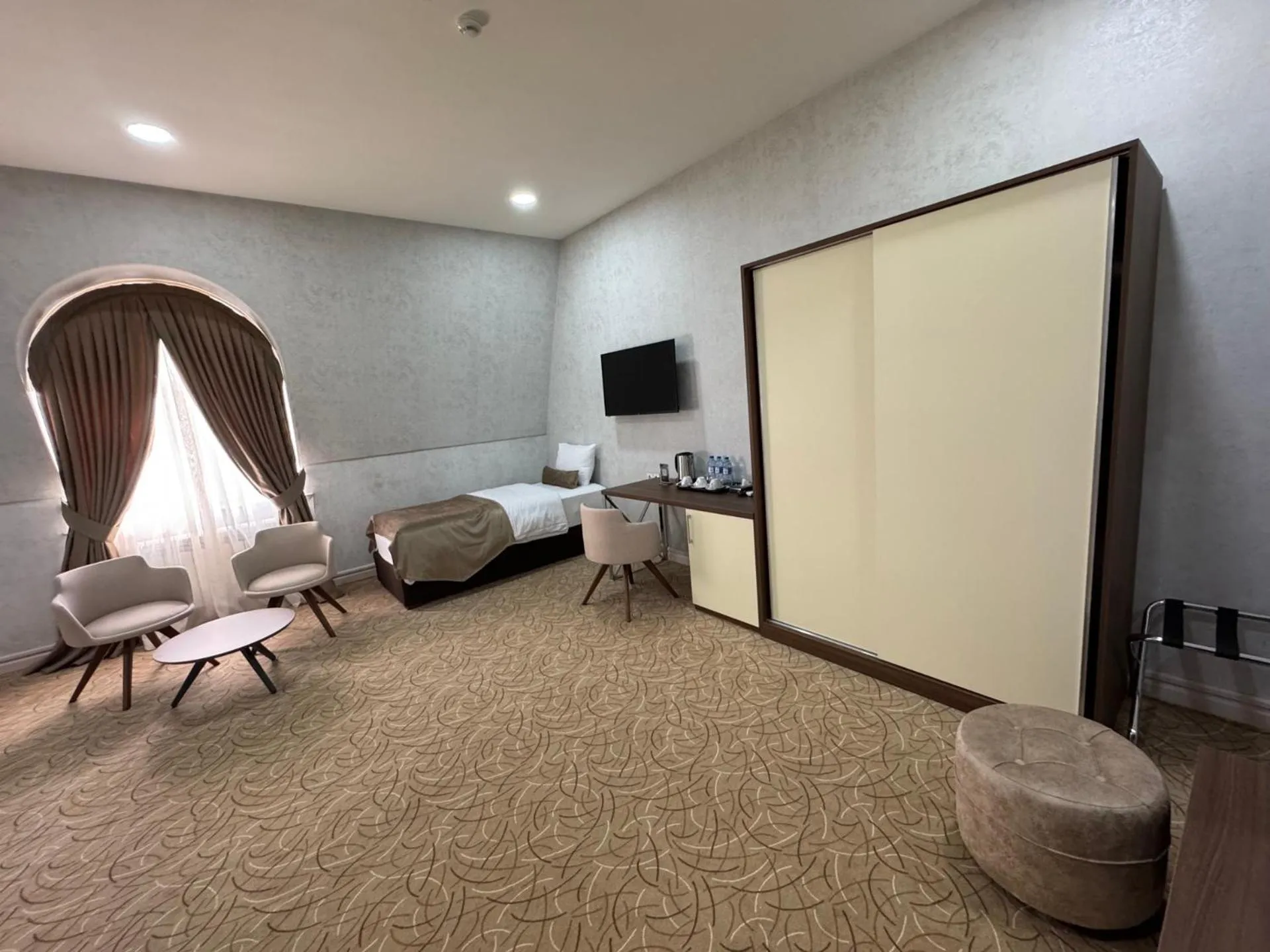 Bed in Gabala Bless Hotel Cottage