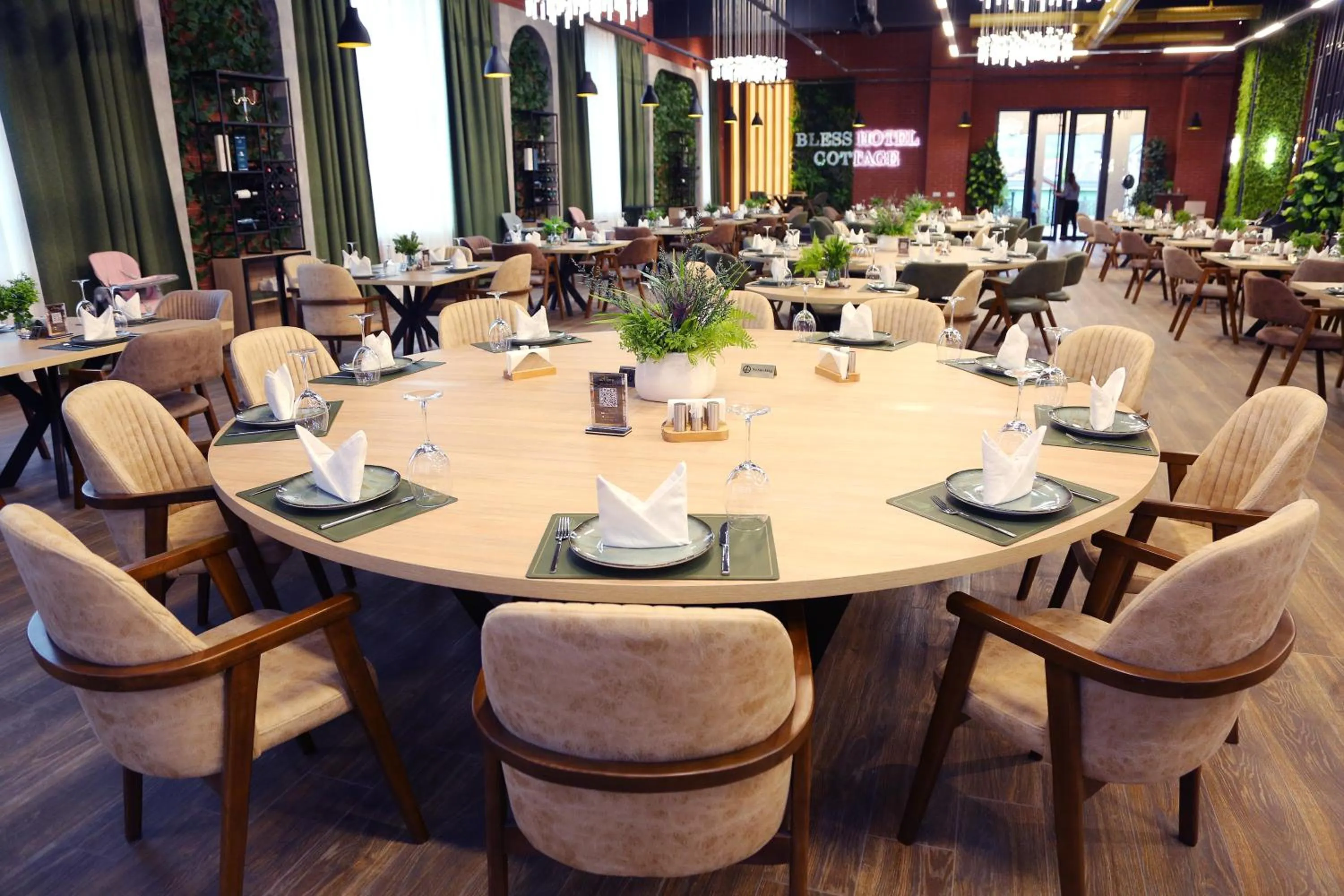 Restaurant/places to eat in Gabala Bless Hotel Cottage